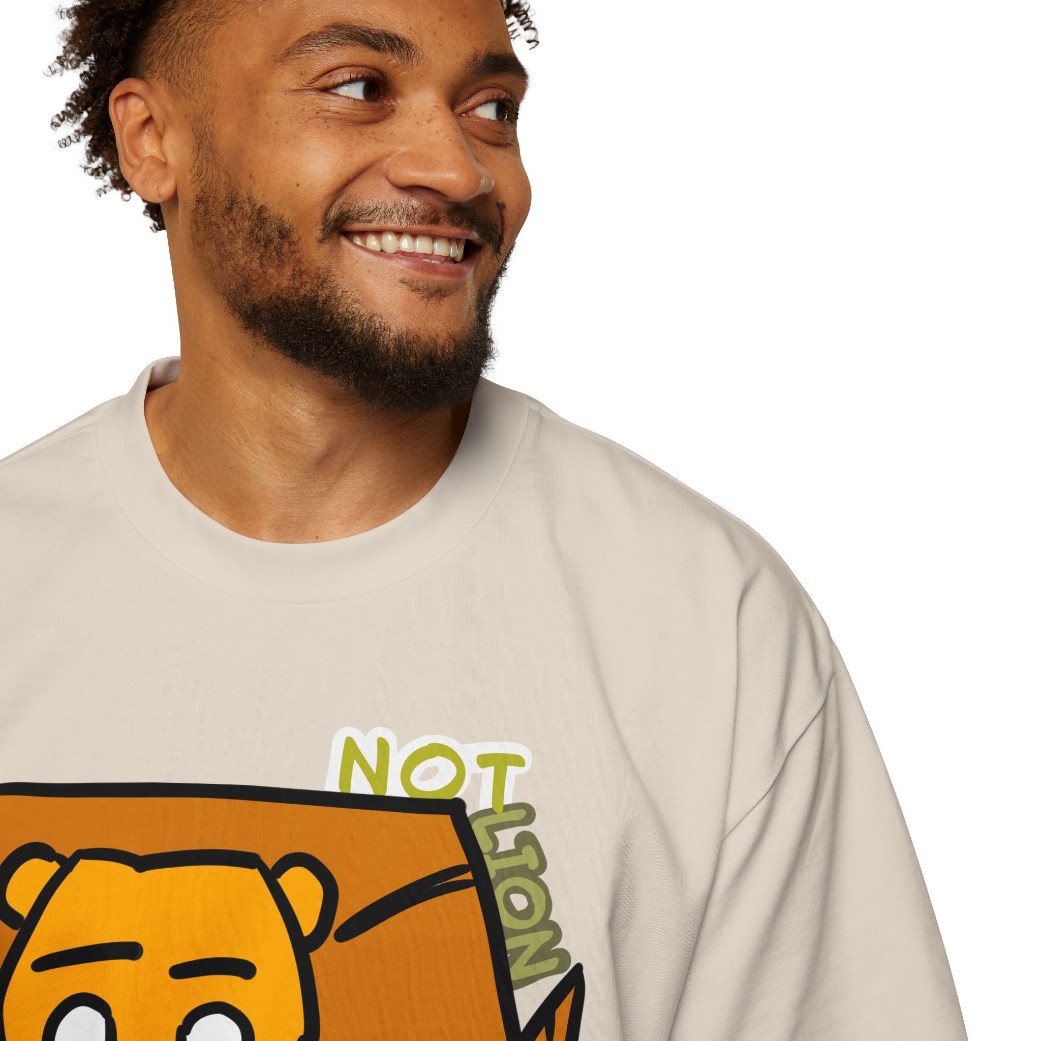 Lion T-shirt — Not Lion Tee | Cute Cartoon Lion