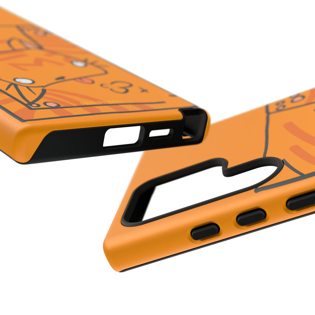 Cute Orange Cat Phone Case - Tough Cases Protective iPhone Cover