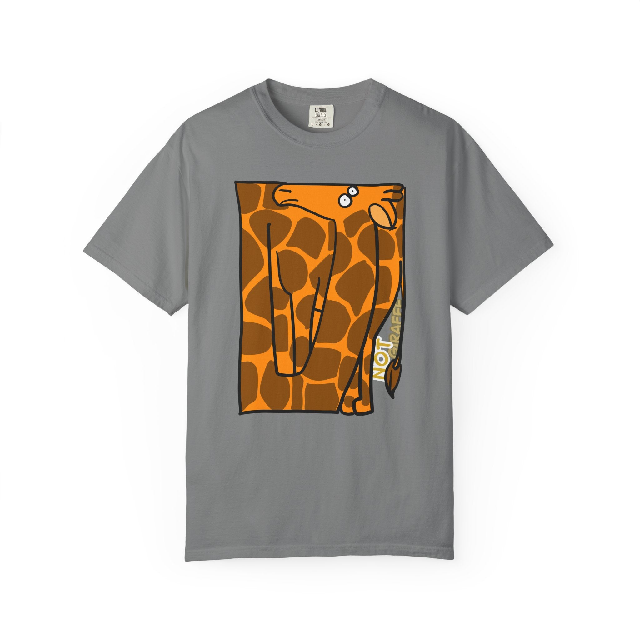Giraffe T-Shirt — Cute Cartoon "Not Giraffe" Unisex T-shirt