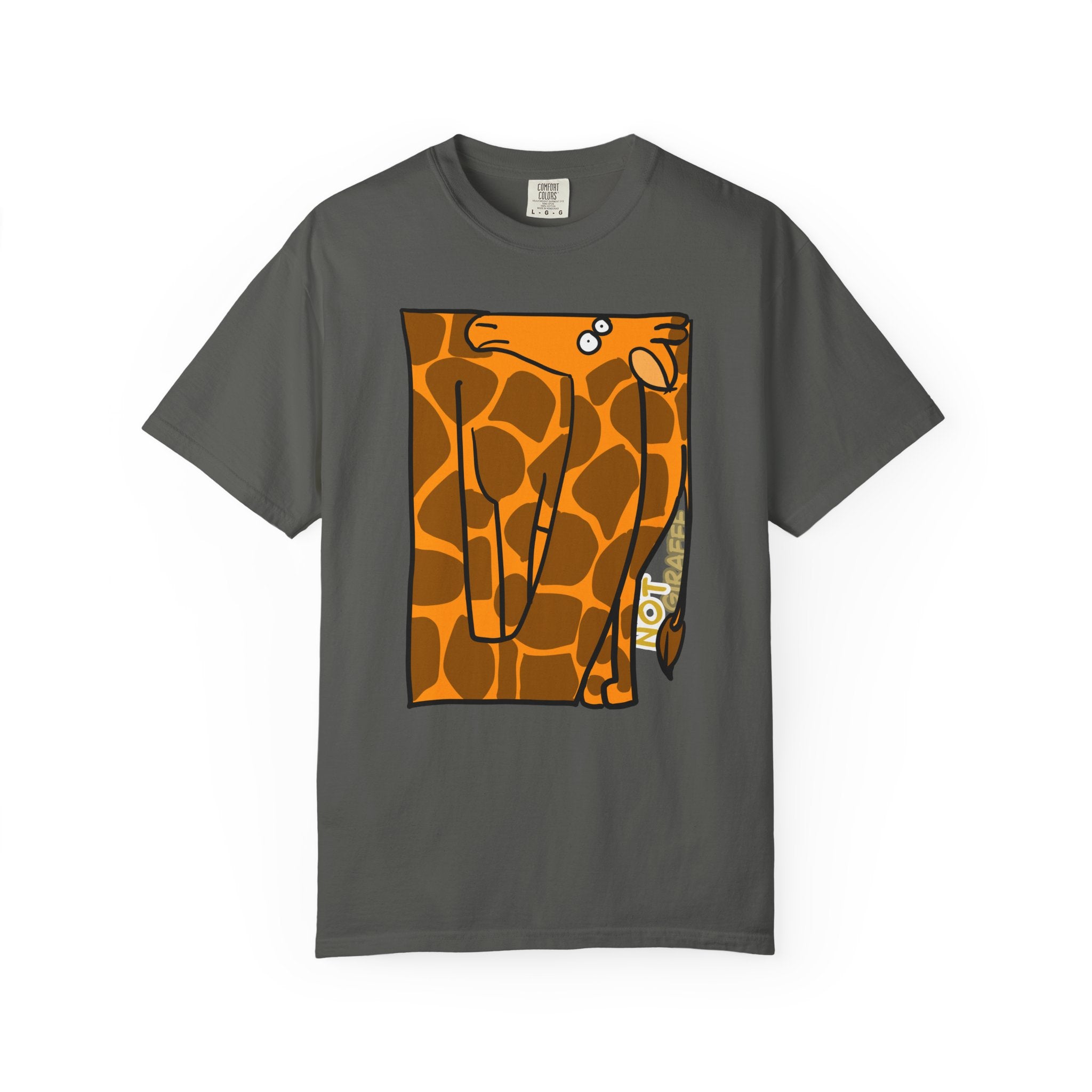 Giraffe T-Shirt — Cute Cartoon "Not Giraffe" Unisex T-shirt