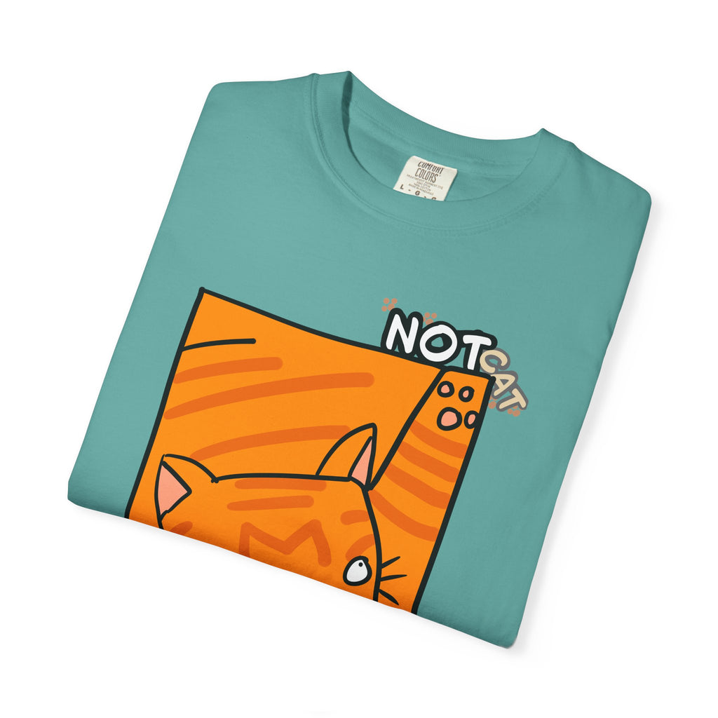 Orange Cat T-Shirt | Cute Cartoon "Not Cat" Unisex T-shirt