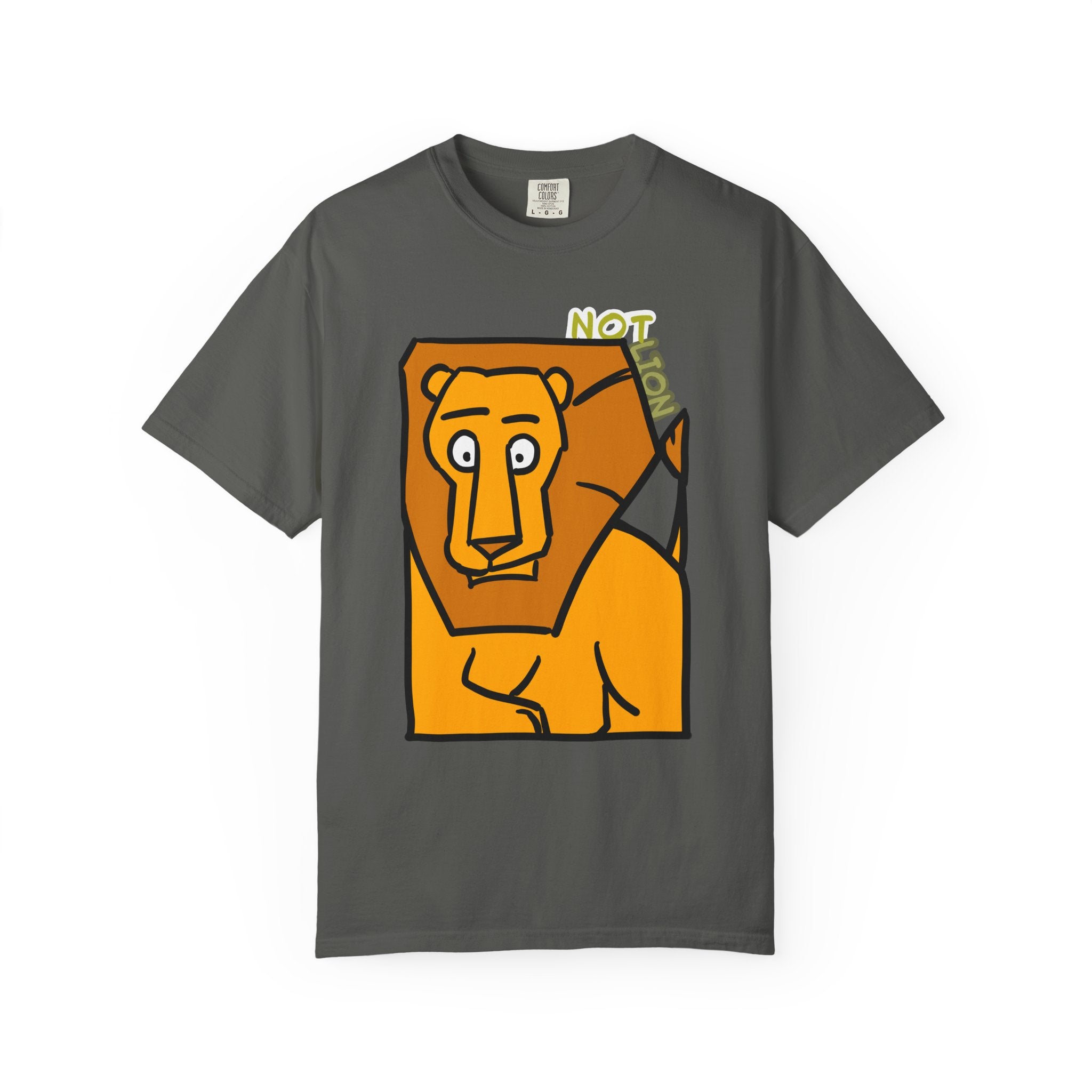 Lion Graphic Tee — "Not Lion" | Unisex T-Shirt