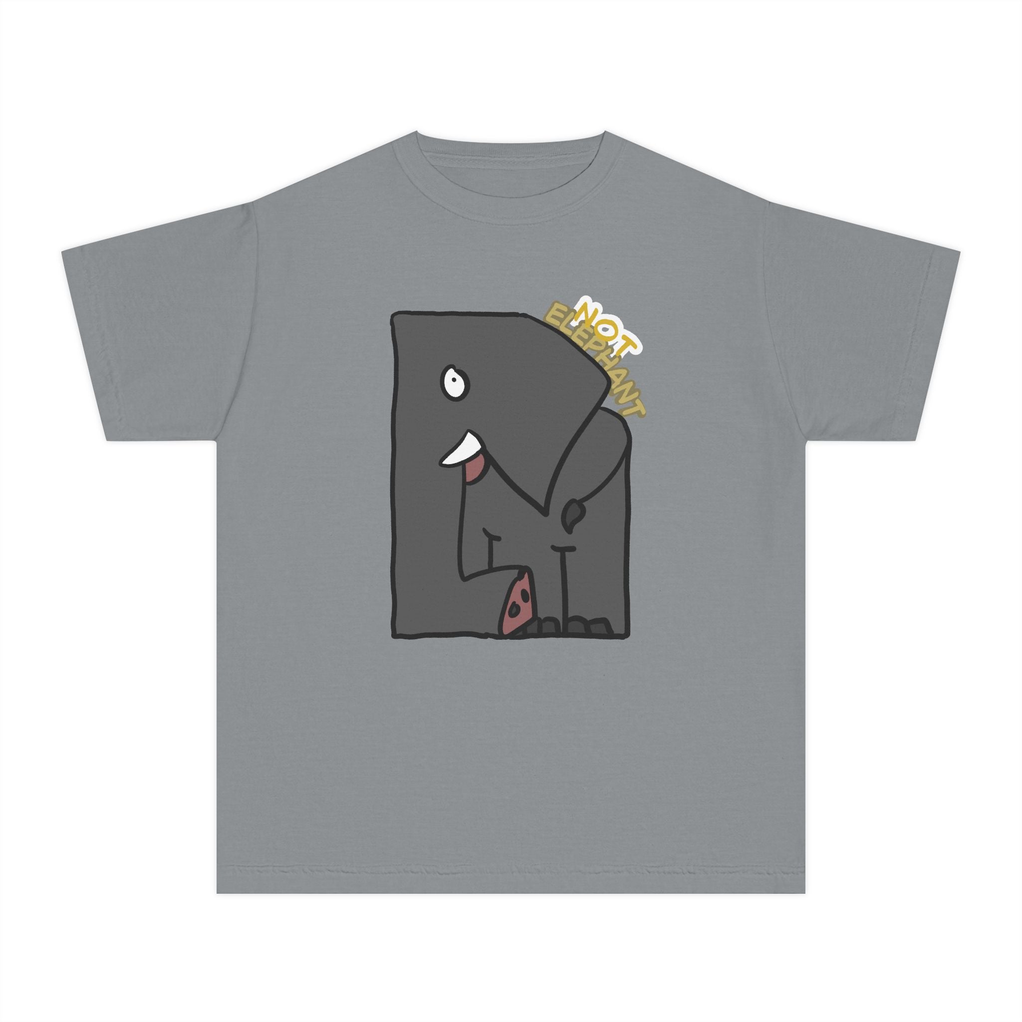 Elephant Youth Tee — Cute "Not Elephant"