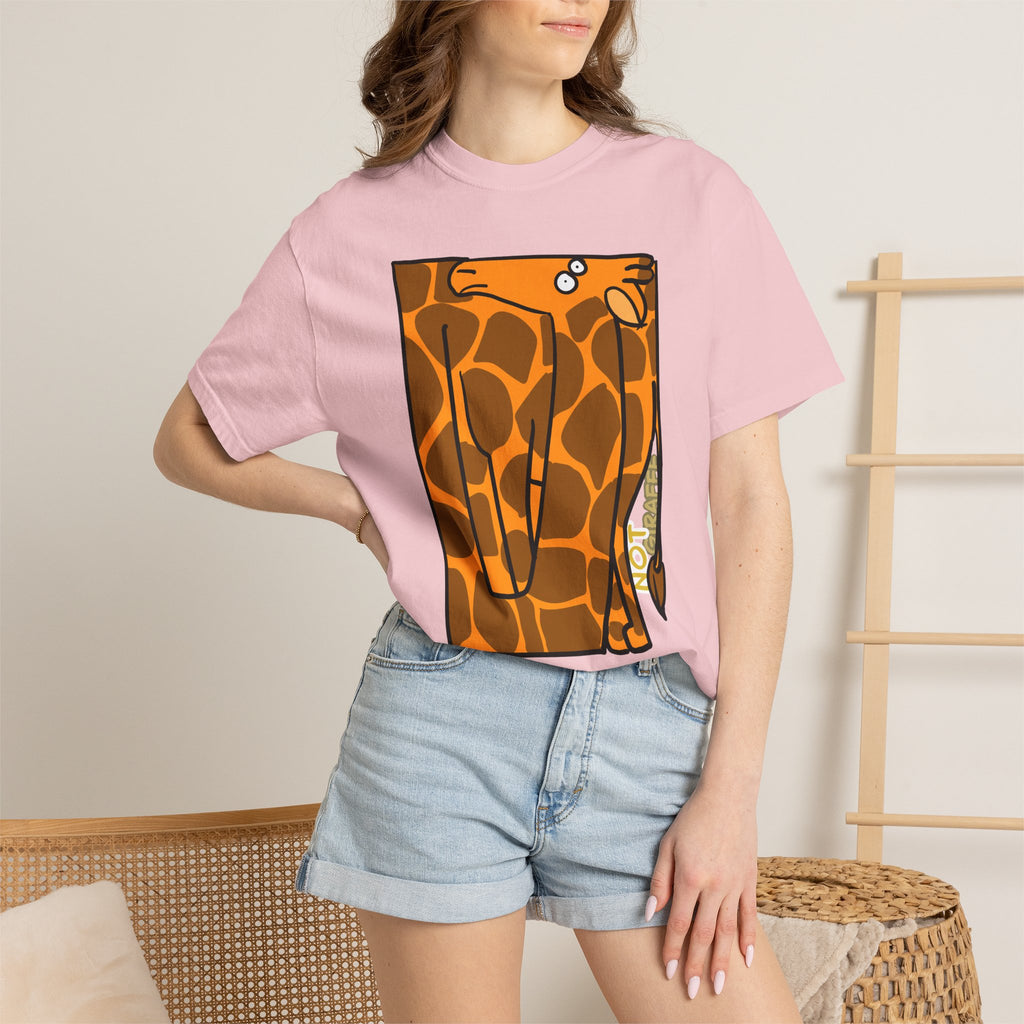 Giraffe T-Shirt — Cute Cartoon "Not Giraffe" Unisex T-shirt