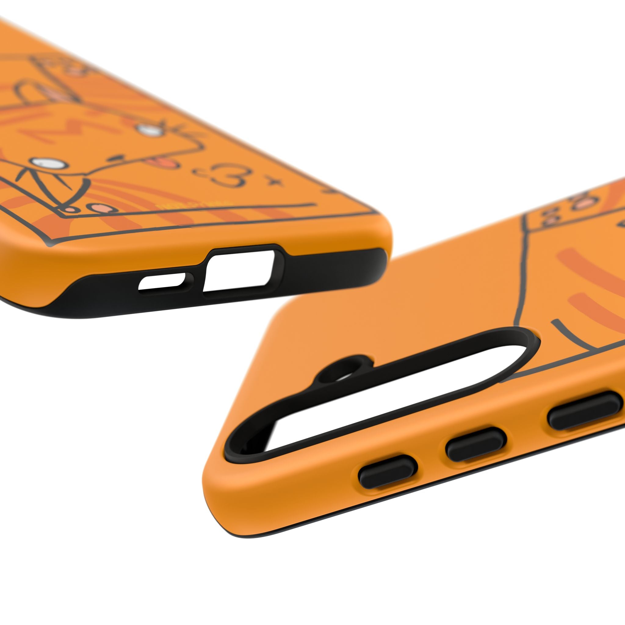 Cute Orange Cat Phone Case - Tough Cases Protective iPhone Cover
