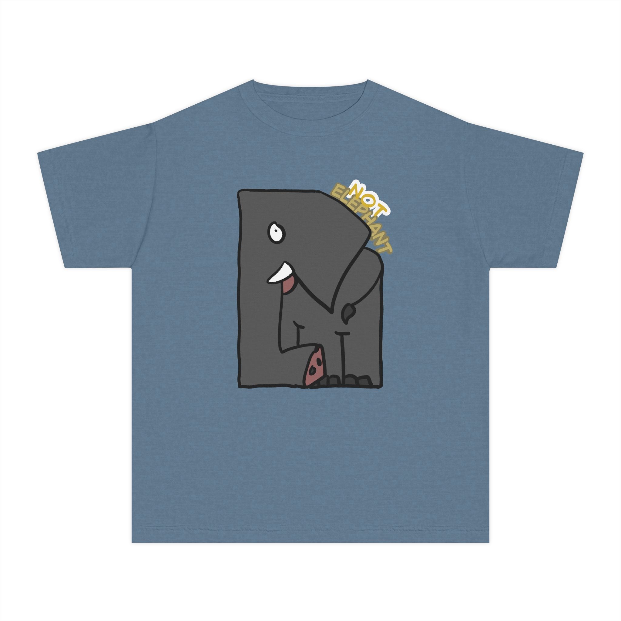 Elephant Youth Tee — Cute "Not Elephant"