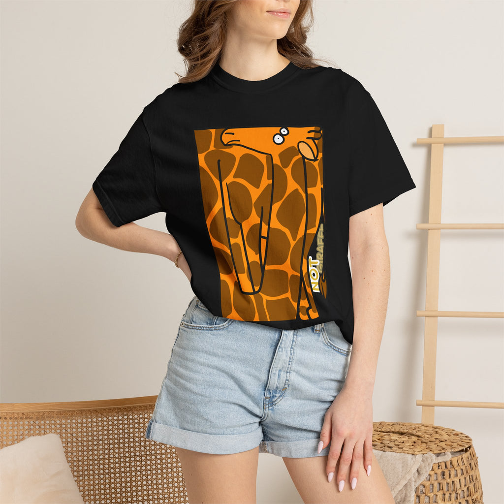 Giraffe T-Shirt — Cute Cartoon "Not Giraffe" Unisex T-shirt