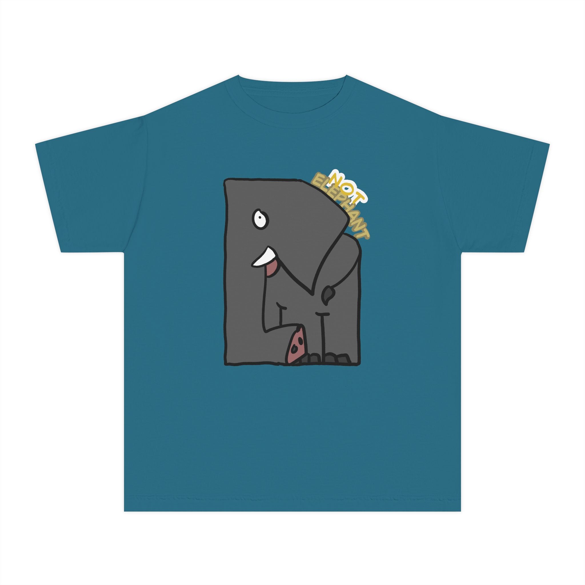 Elephant Youth Tee — Cute "Not Elephant"