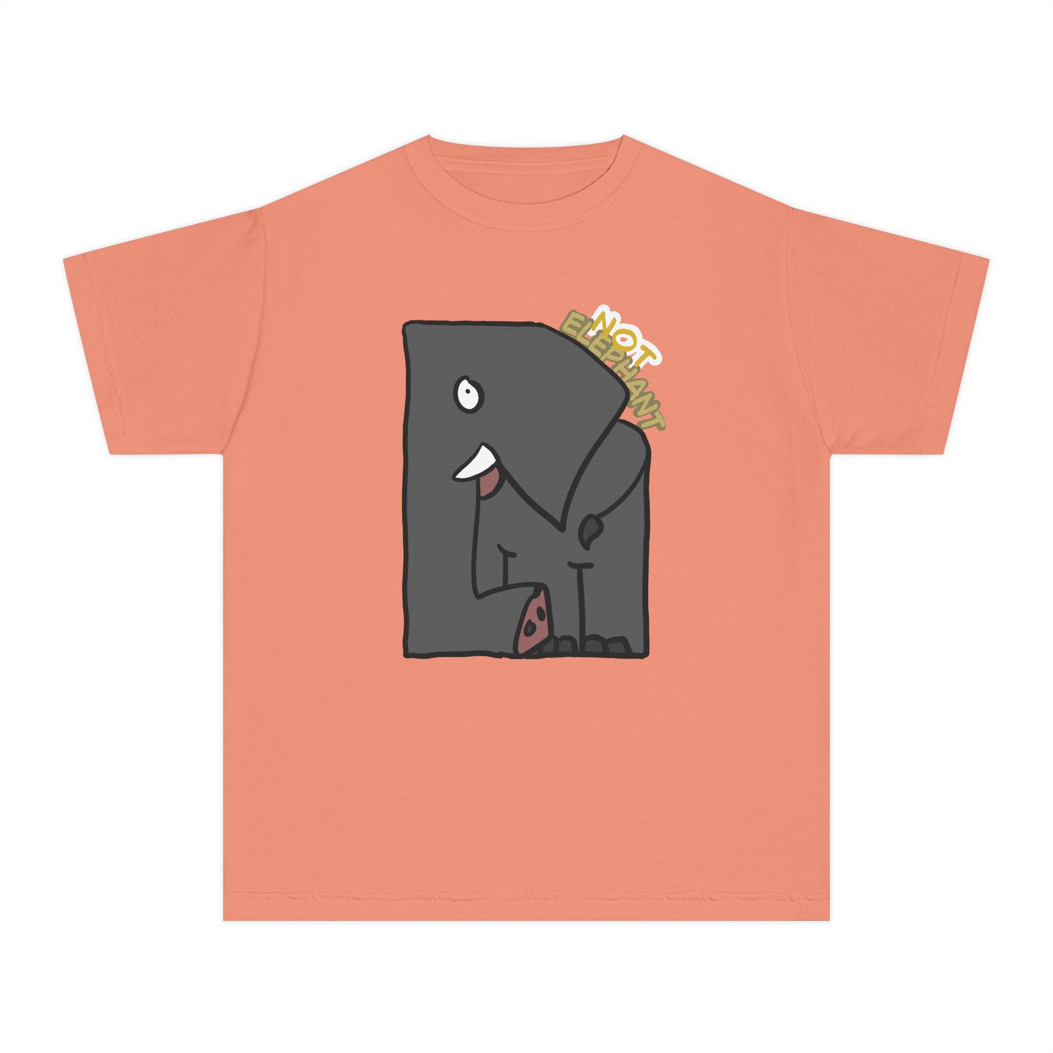 Elephant Youth Tee — Cute "Not Elephant"