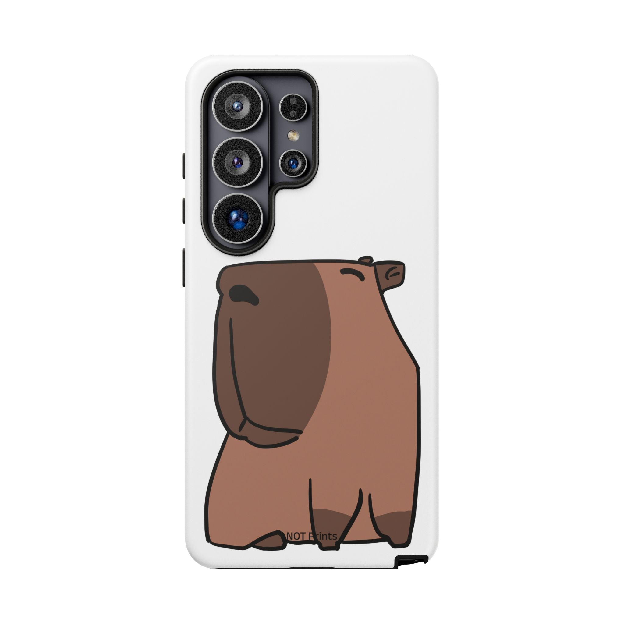 Coque Téléphone Ours Mignon - Étui Protecteur iPhone Minimaliste Ours Brun Dessin Animé