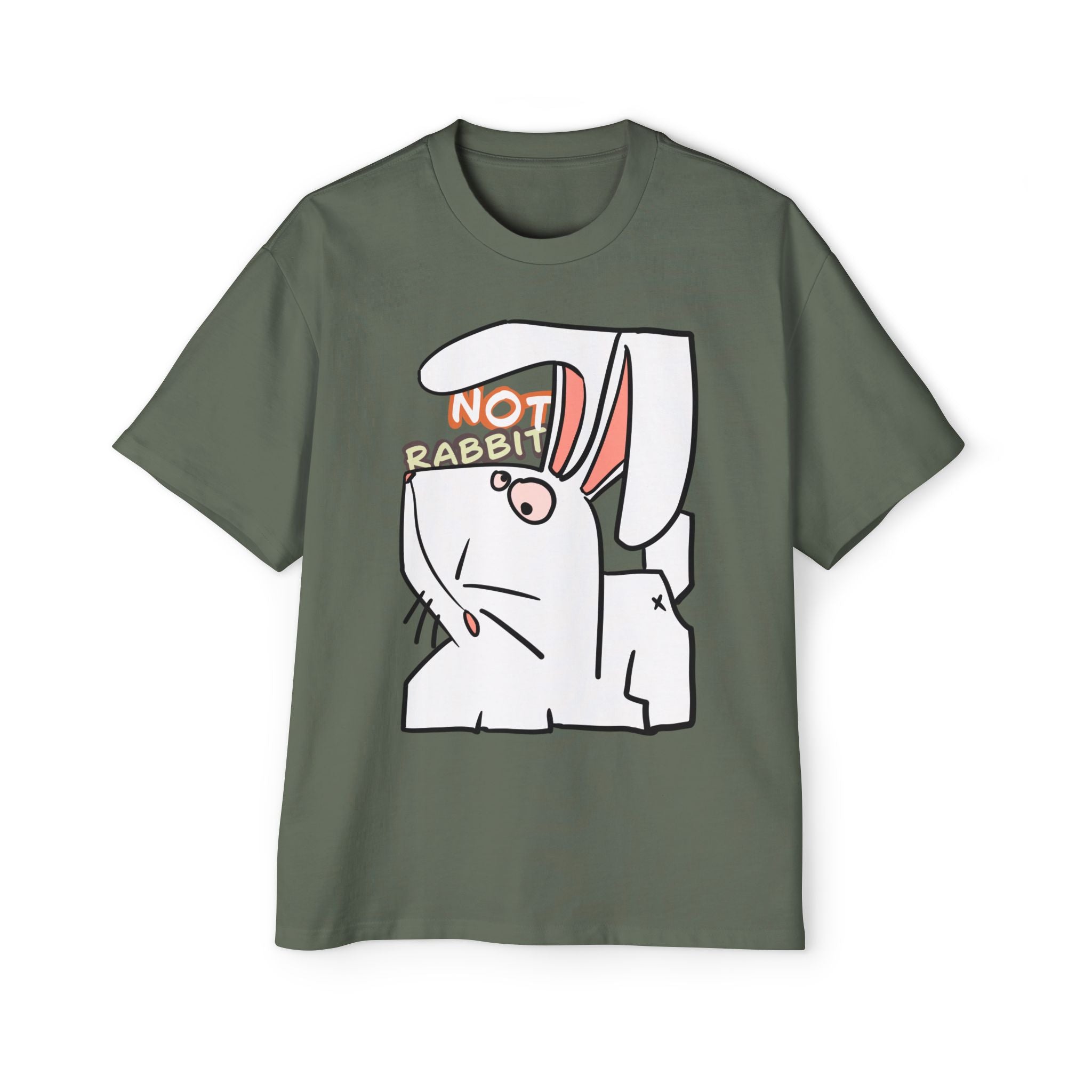 Rabbit T-shirt | Cute "NOT RABBIT" | Crazy Bunny Tee
