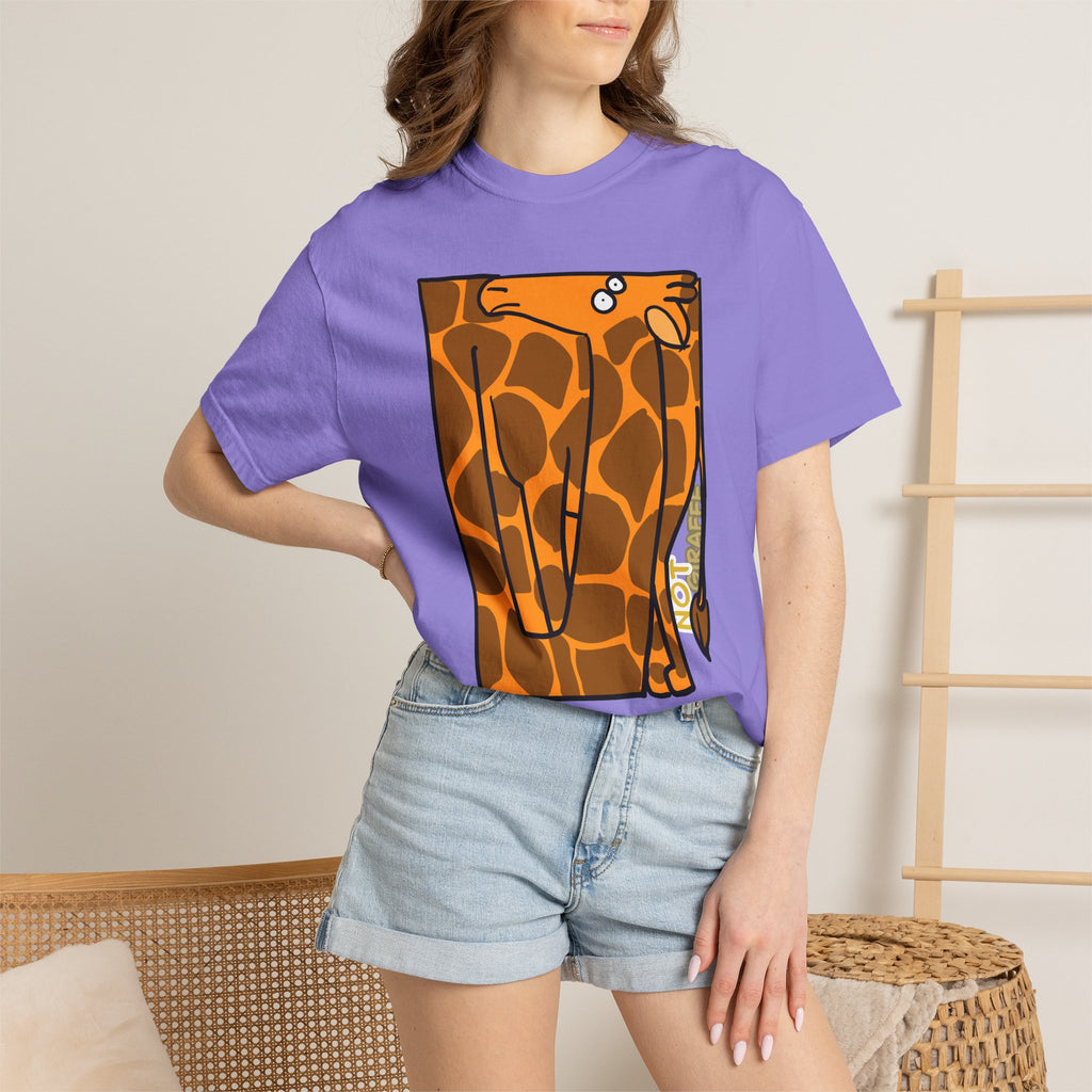 Giraffe T-Shirt — Cute Cartoon "Not Giraffe" Unisex T-shirt