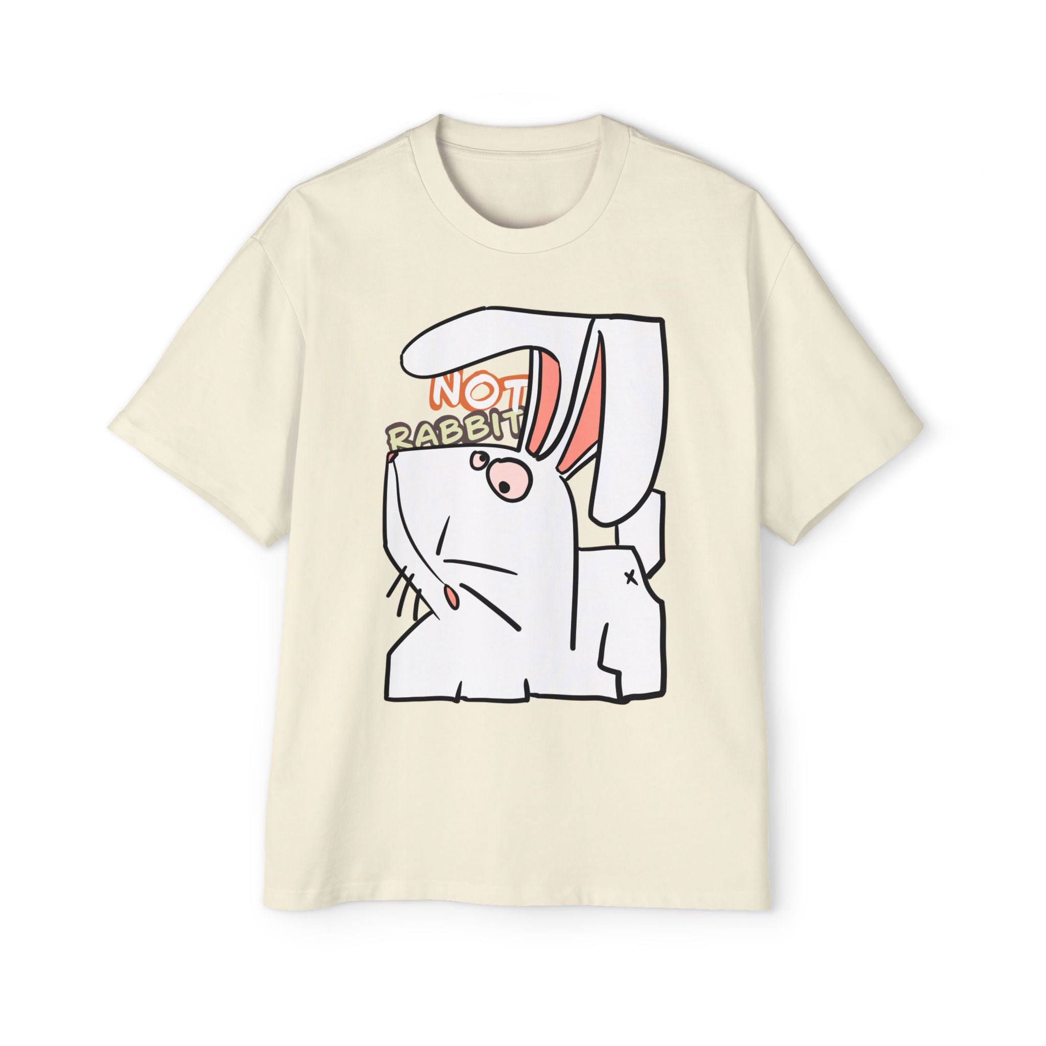 Rabbit T-shirt | Cute "NOT RABBIT" | Crazy Bunny Tee