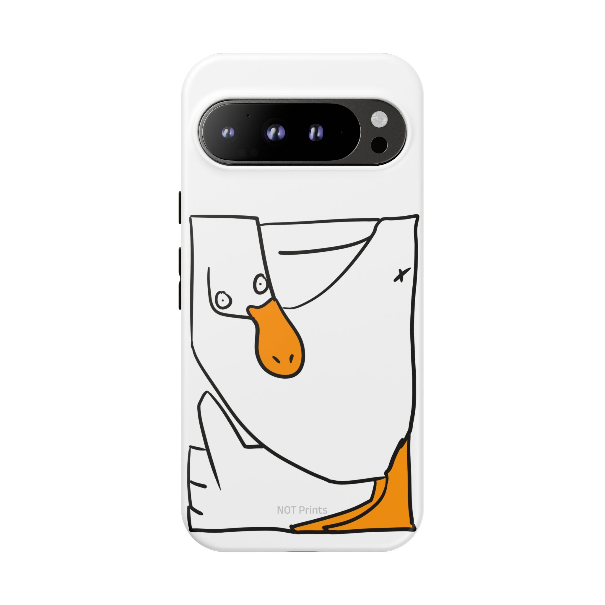 Duck Phone Case – Cute Cartoon Duck Tough Phone Cover