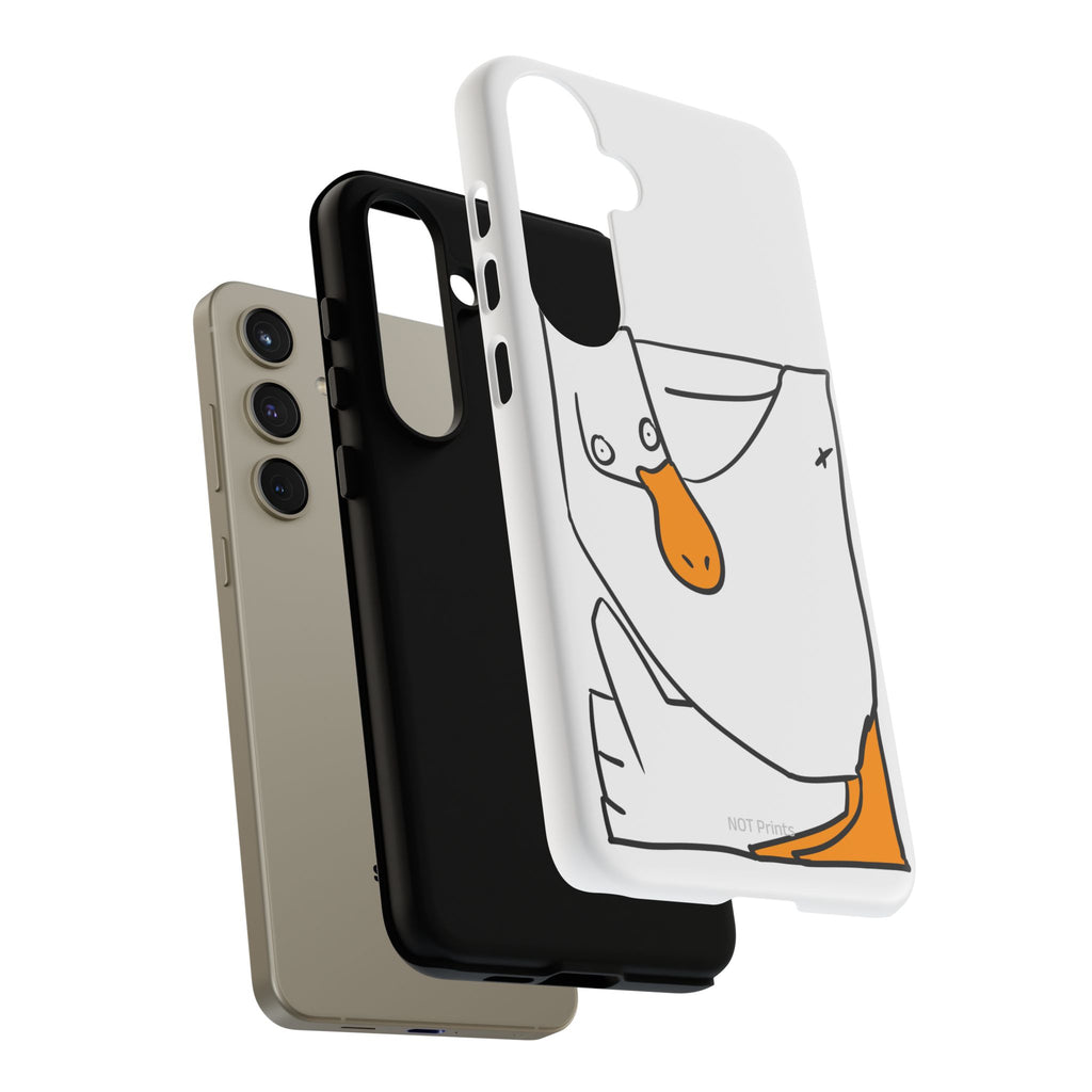 Duck Phone Case – Cute Cartoon Duck Tough Phone Cover