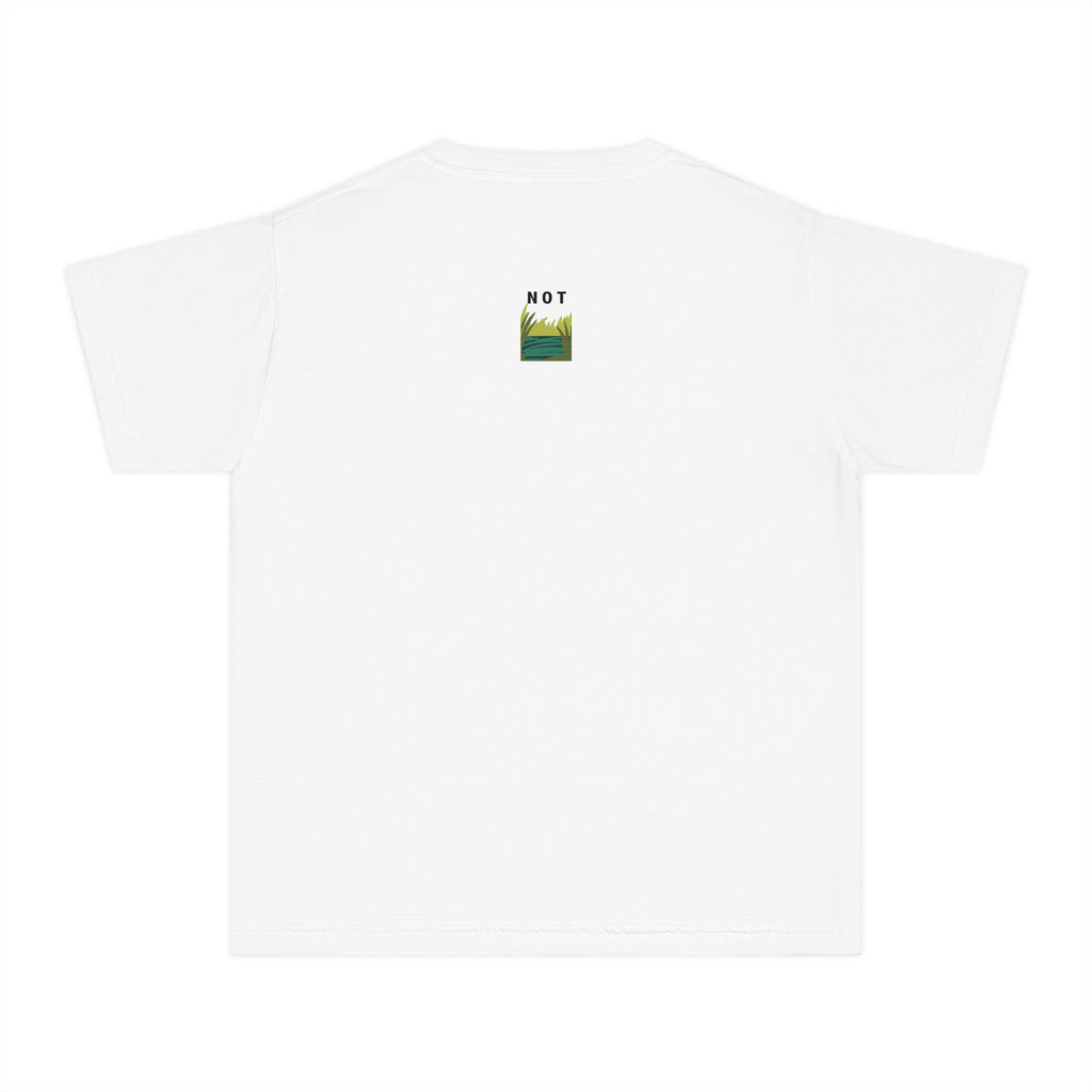Duck Youth Tee — 'NOT DUCK' Whimsical Cartoon Goose Graphic Kids T‑Shirt