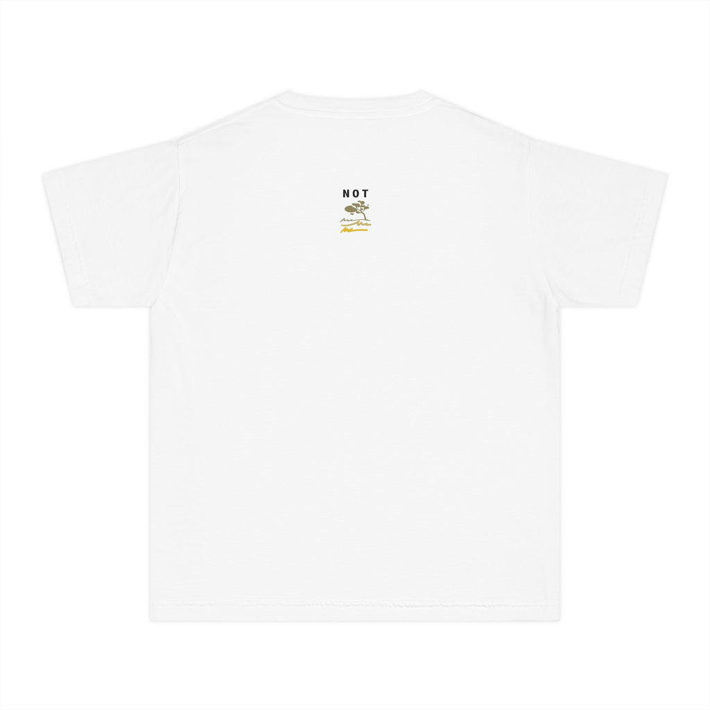 Giraffe Peek Kids Tee — Cute Peeking "Not Giraffe" Graphic Youth T-Shirt
