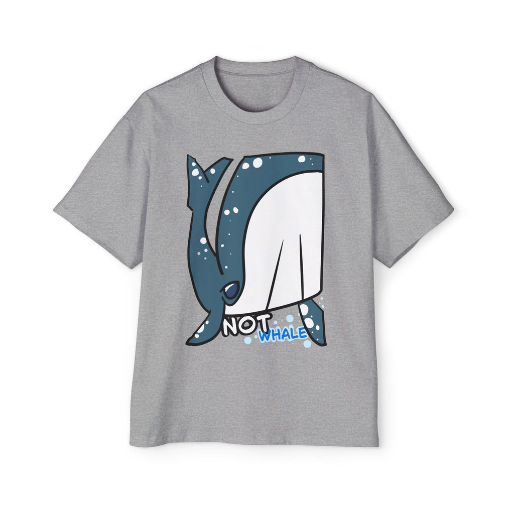Whale Graphic Tee — Cute "Not Whale" Illustration T-Shirt for Ocean Lovers