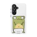 Funny Frog Tough Phone Case — Cute Stubborn Frog Protective iPhone Case