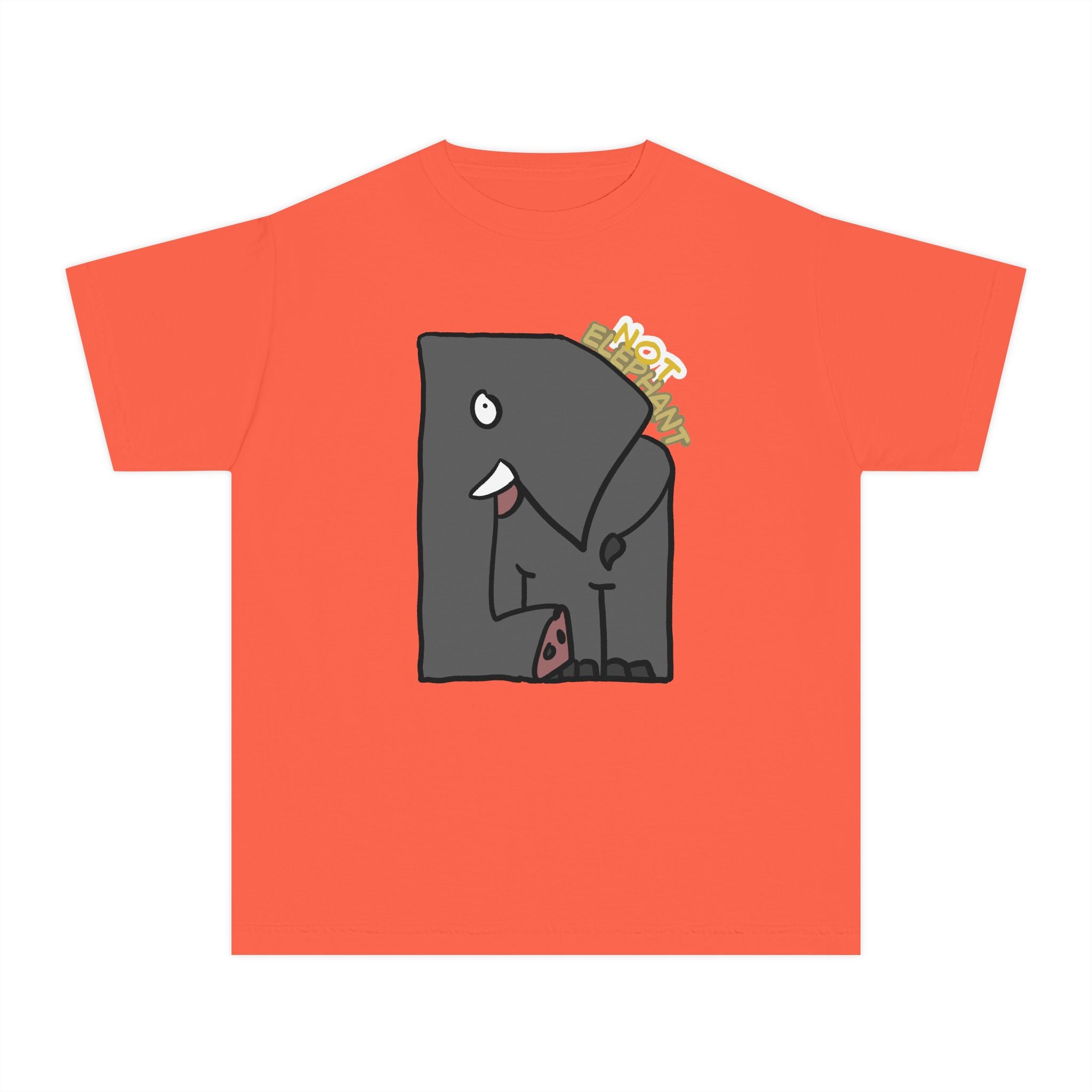 Elephant Youth Tee — Cute "Not Elephant"
