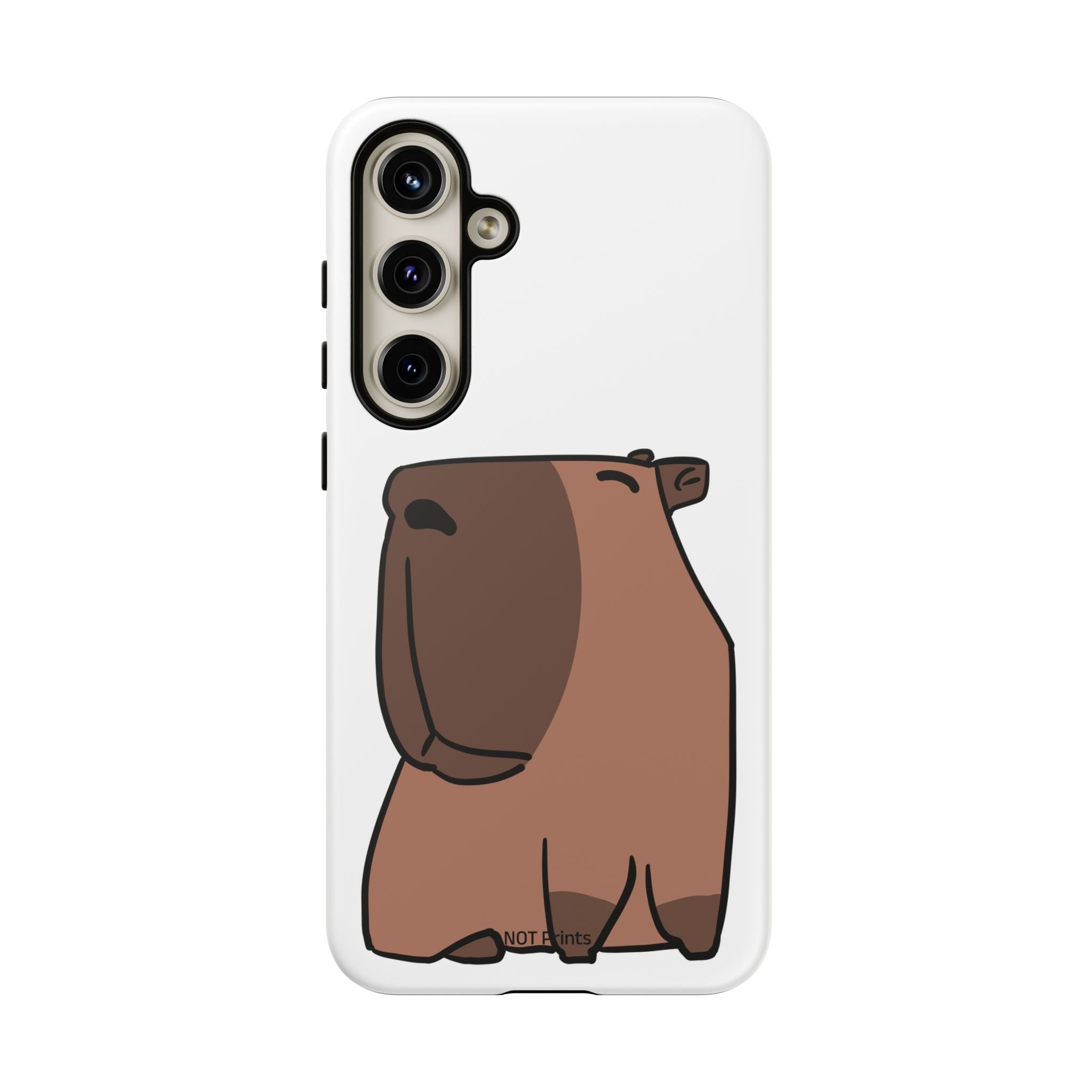 Coque Téléphone Ours Mignon - Étui Protecteur iPhone Minimaliste Ours Brun Dessin Animé