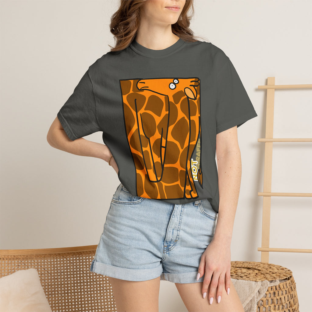 Giraffe T-Shirt — Cute Cartoon "Not Giraffe" Unisex T-shirt