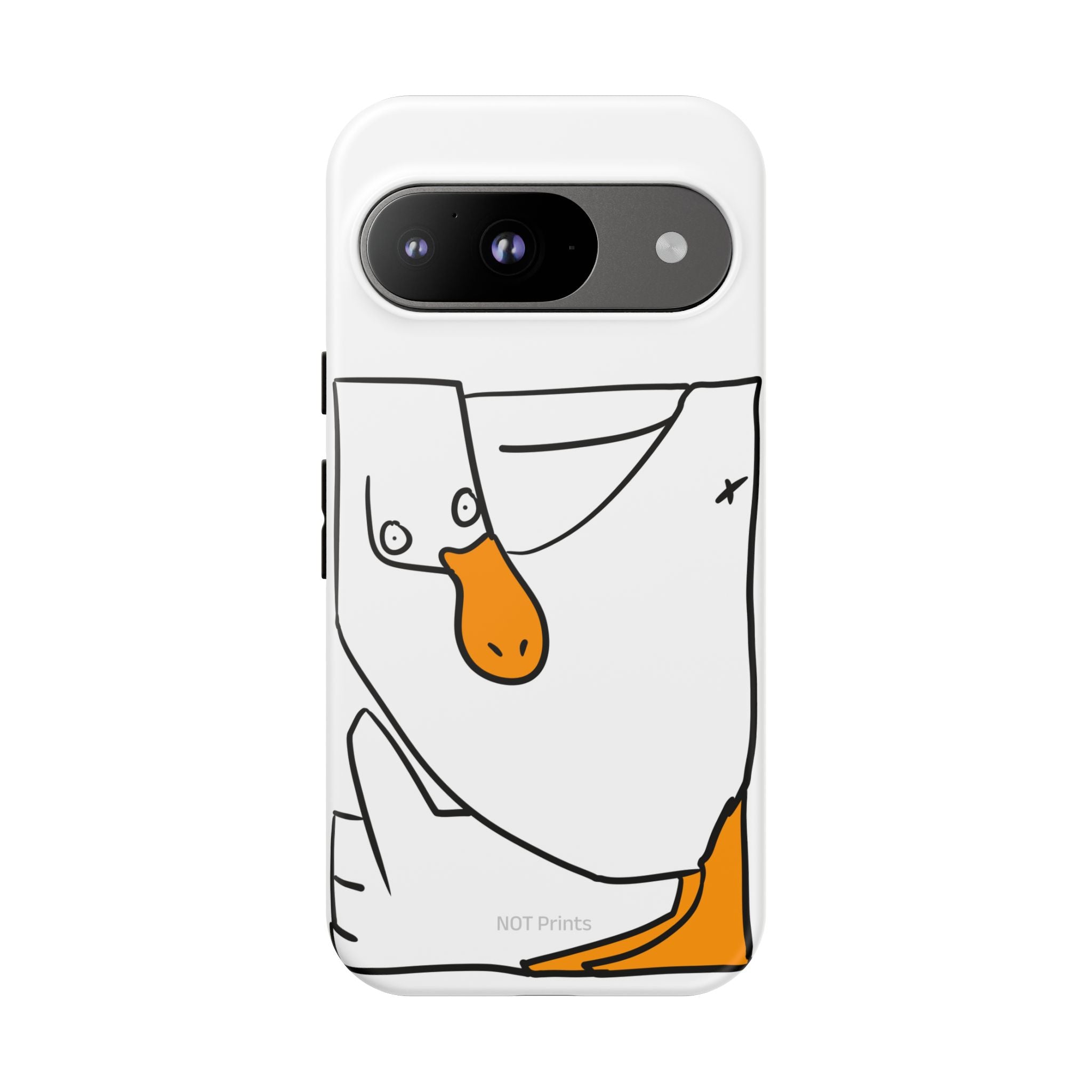 Duck Phone Case – Cute Cartoon Duck Tough Phone Cover