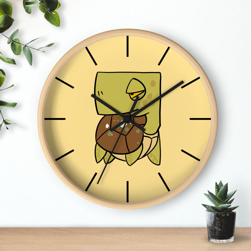 Turtle Wall Clock — Cute Cartoon Sea Turtle Clock for Kids’ Room & Beach Decor