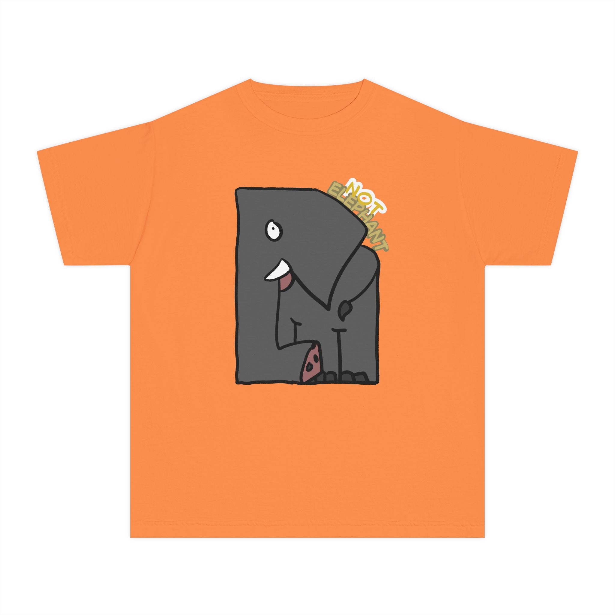 Elephant Youth Tee — Cute "Not Elephant"