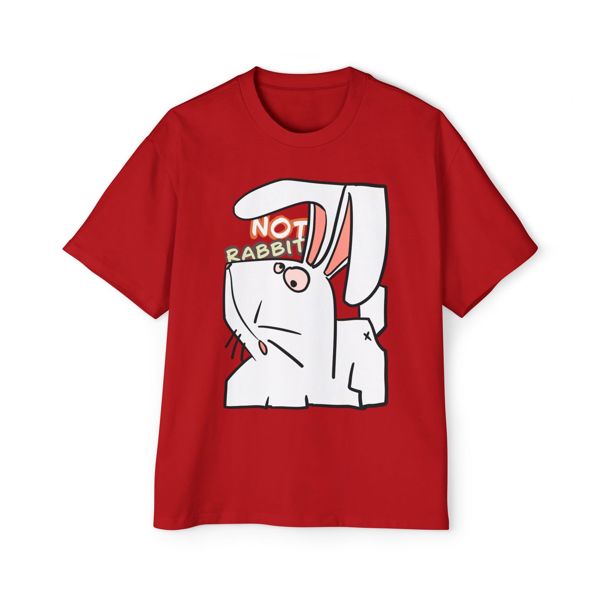 Rabbit T-shirt | Cute "NOT RABBIT" | Crazy Bunny Tee