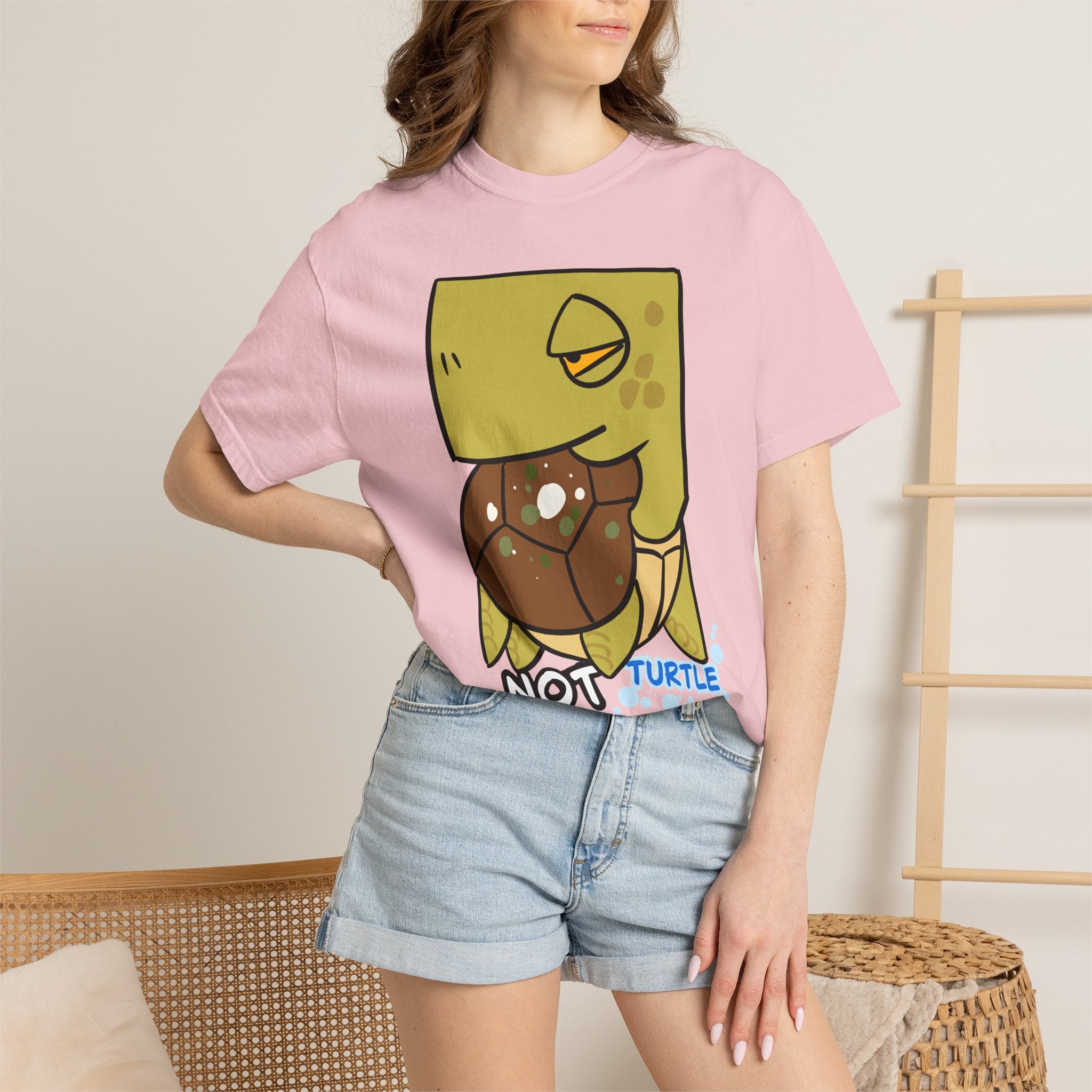 Turtle T-Shirt — Cute Cartoon "Not Turtle" Unisex T-shirt