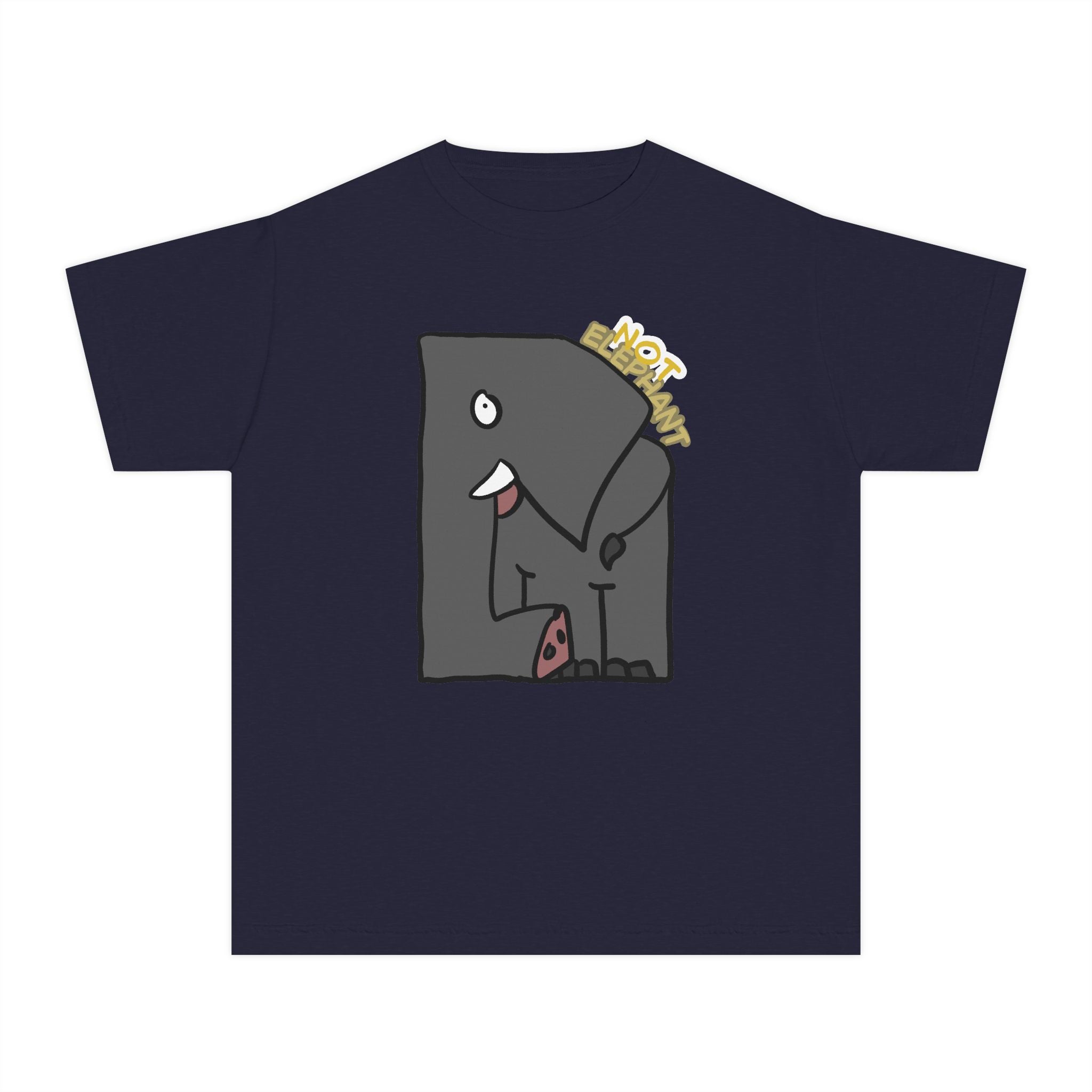 Elephant Youth Tee — Cute "Not Elephant"