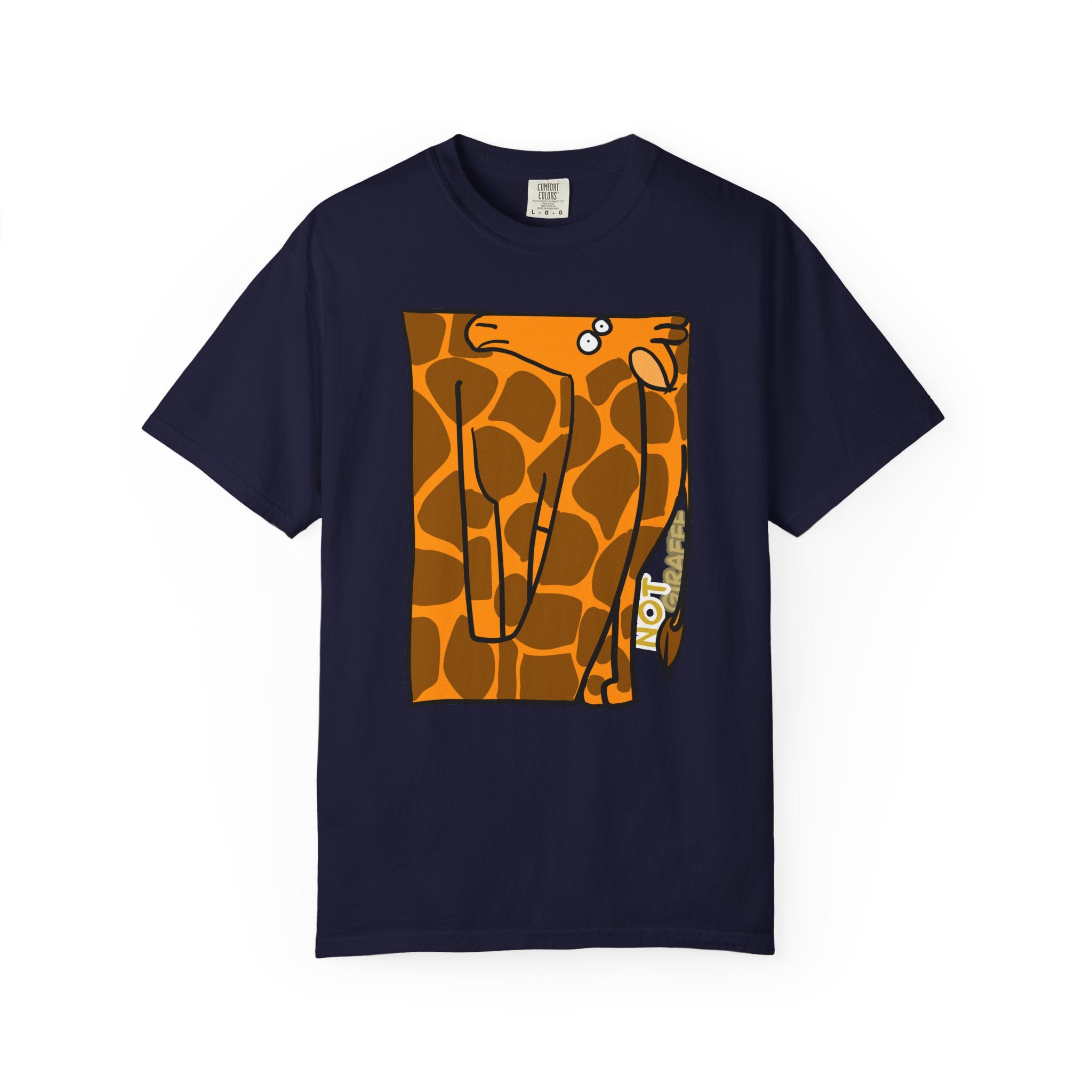 Giraffe T-Shirt — Cute Cartoon "Not Giraffe" Unisex T-shirt