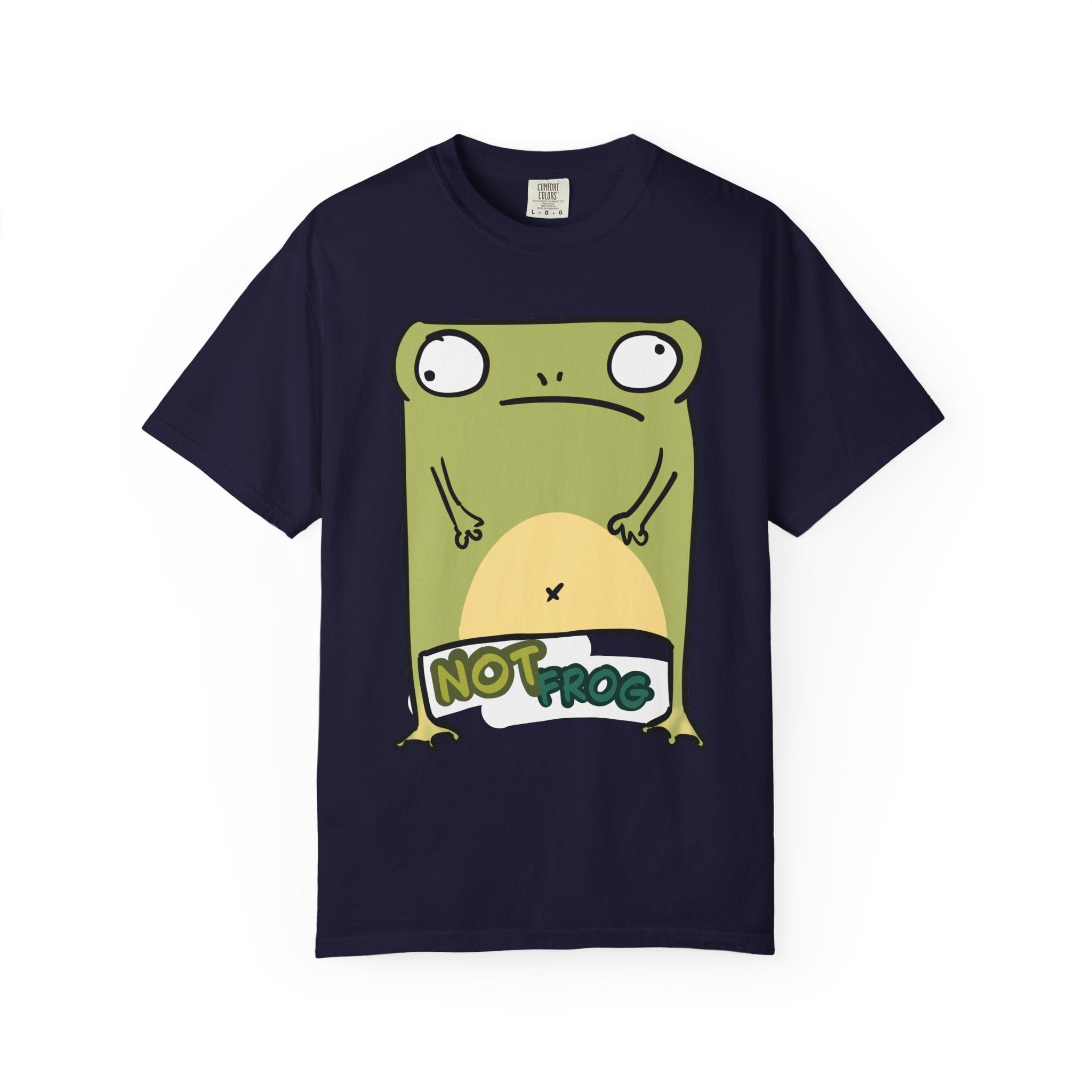 Frog Graphic T-Shirt — Cute "Not Frog" Unisex T-shirt