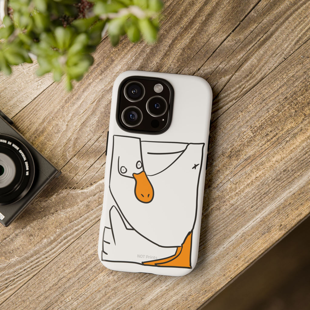Duck Phone Case – Cute Cartoon Duck Tough Phone Cover