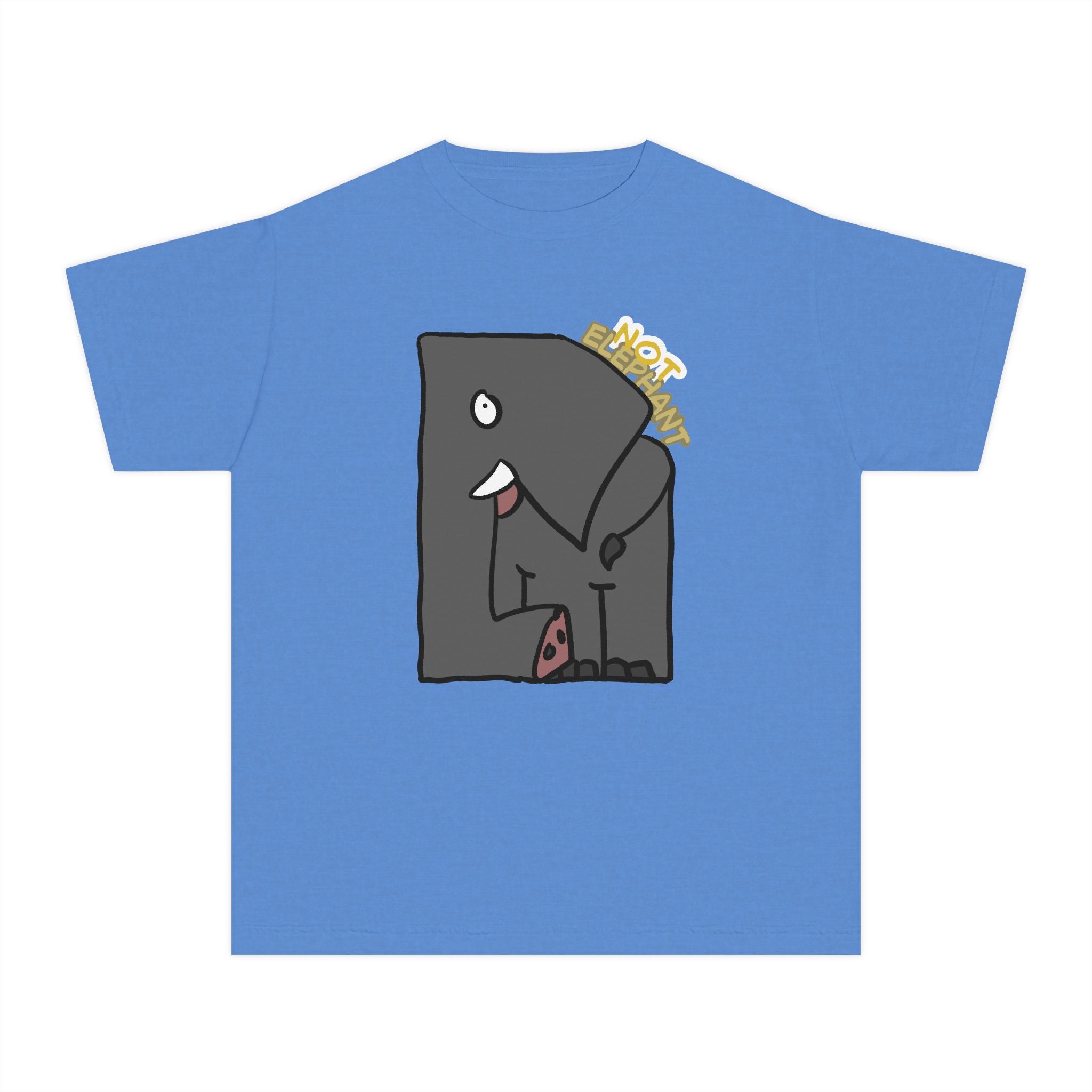 Elephant Youth Tee — Cute "Not Elephant"