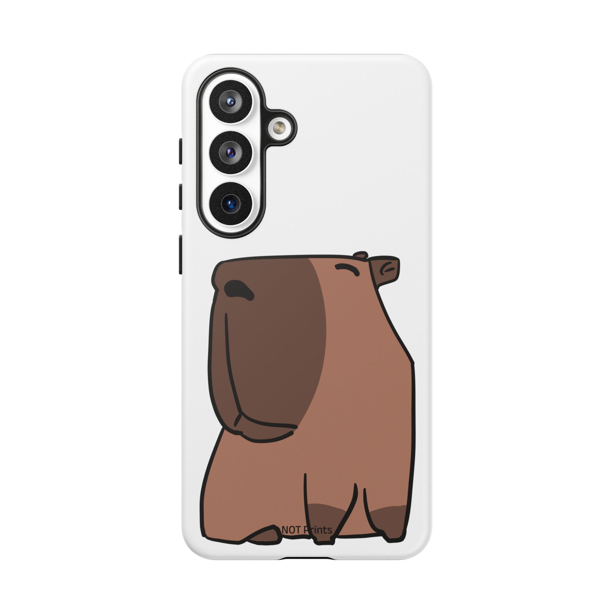 Coque Téléphone Ours Mignon - Étui Protecteur iPhone Minimaliste Ours Brun Dessin Animé