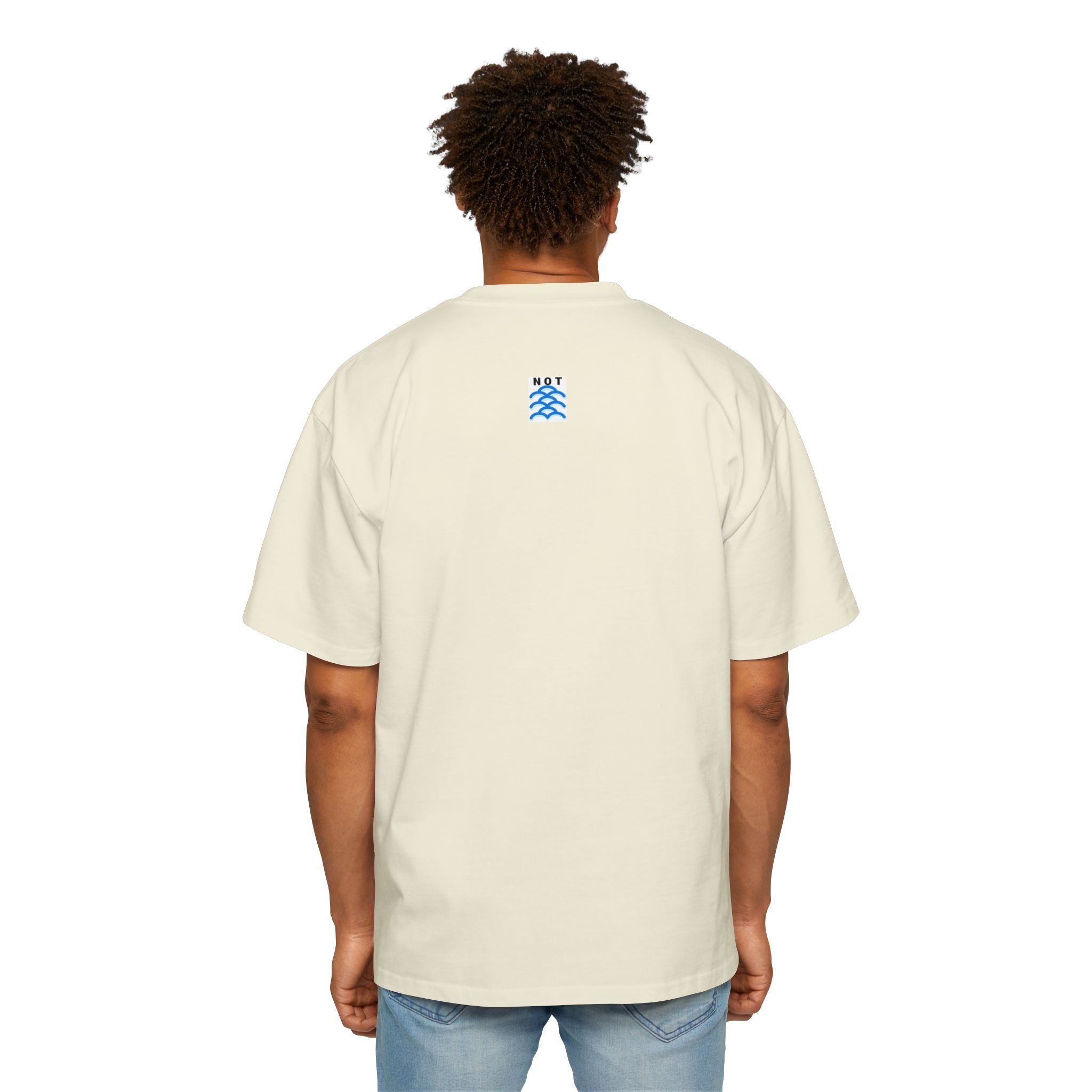 Turtle Graphic Tee — Cute "NOT TURTLE" Illustration Men’s Oversized Shirt