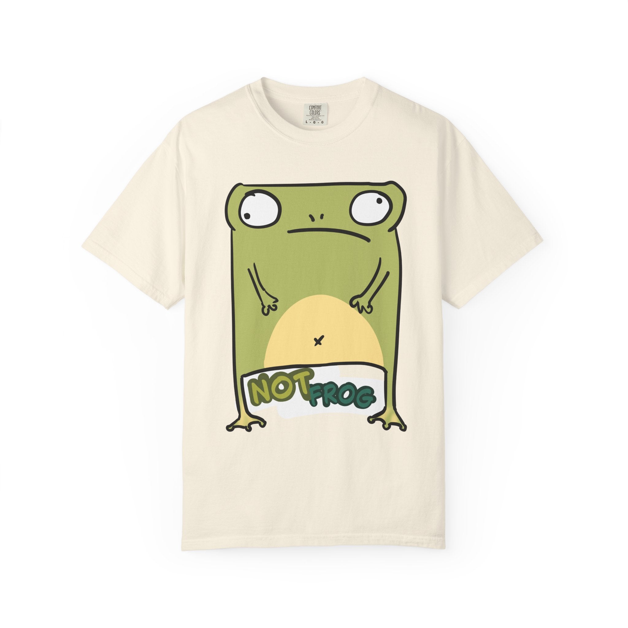 Frog Graphic T-Shirt — Cute "Not Frog" Unisex T-shirt