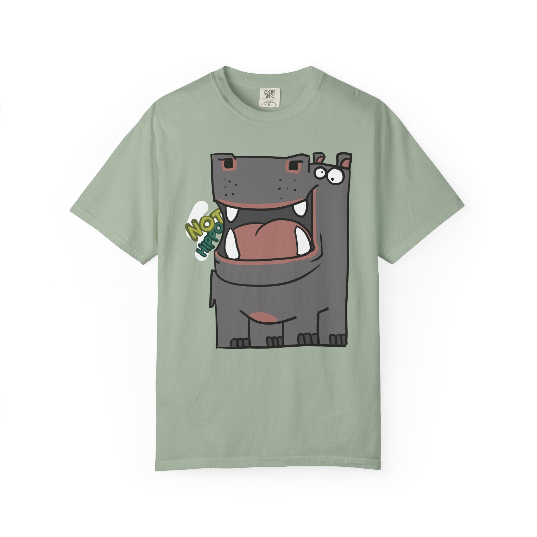 Hippo T‑Shirt — Cute Cartoon "Not Hippo" Unisex T-shirt