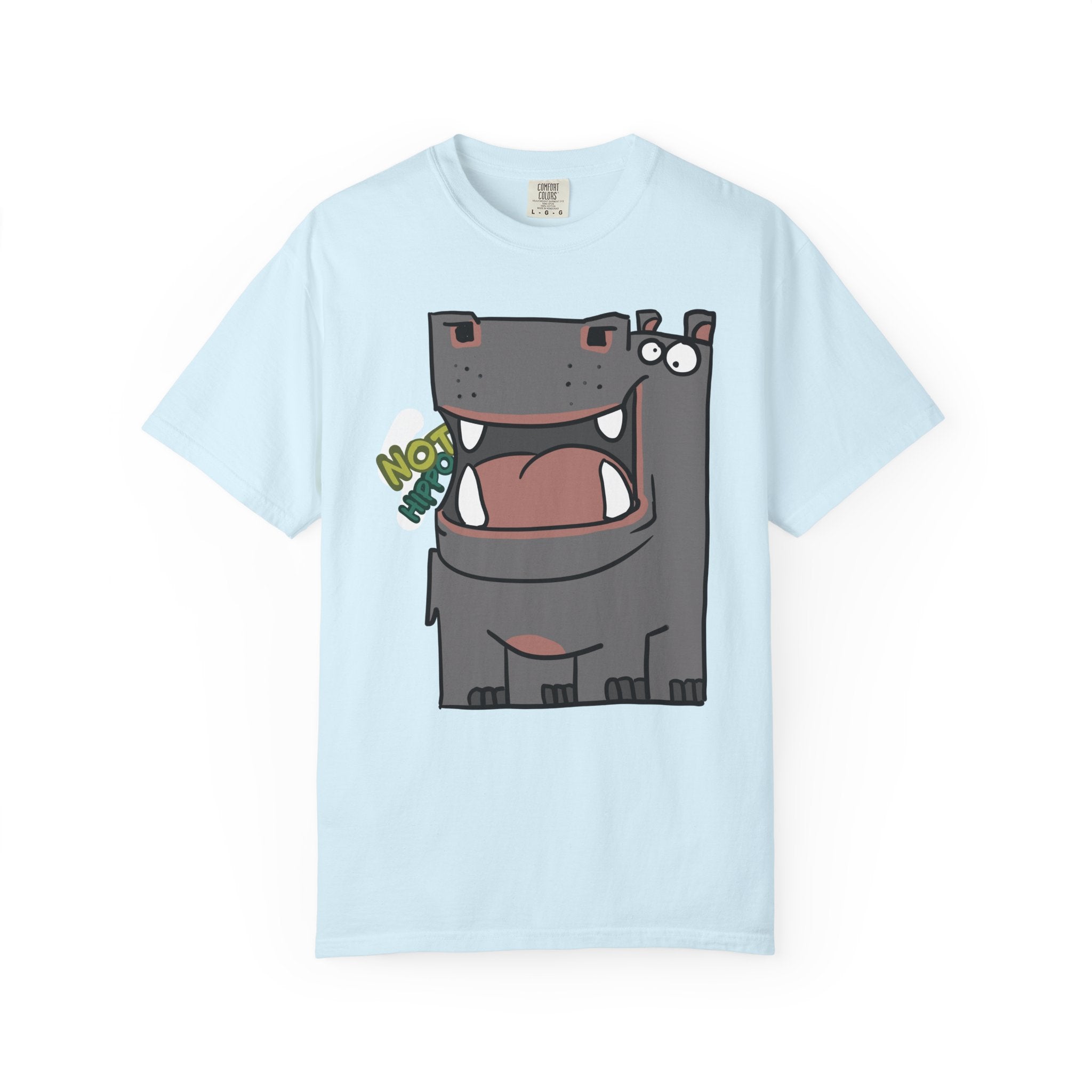 Hippo T‑Shirt — Cute Cartoon "Not Hippo" Unisex T-shirt