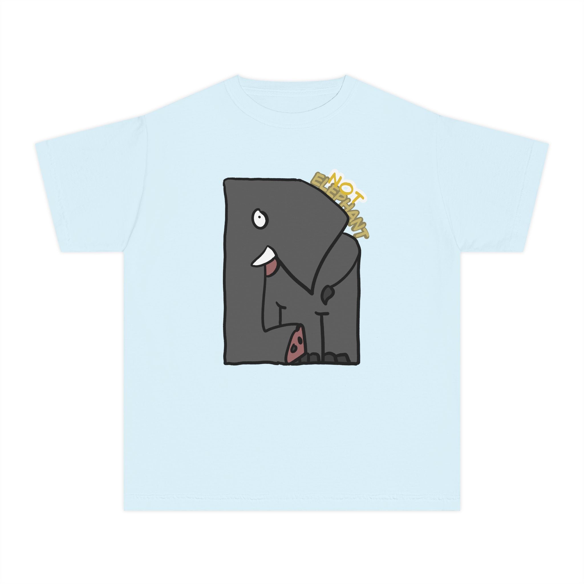 Elephant Youth Tee — Cute "Not Elephant"