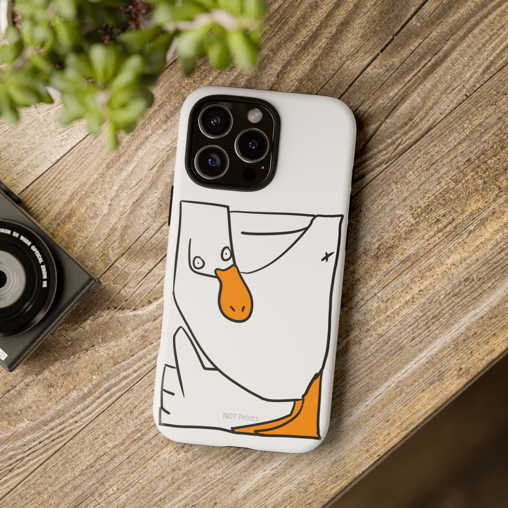 Duck Phone Case – Cute Cartoon Duck Tough Phone Cover