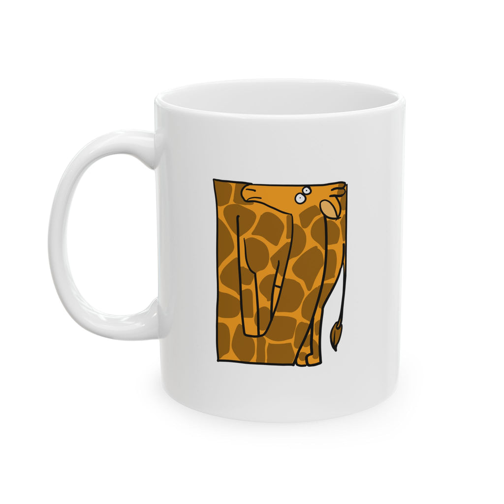 Giraffe Coffee Mug - Cute Giraffe Ceramic Mug (11oz)