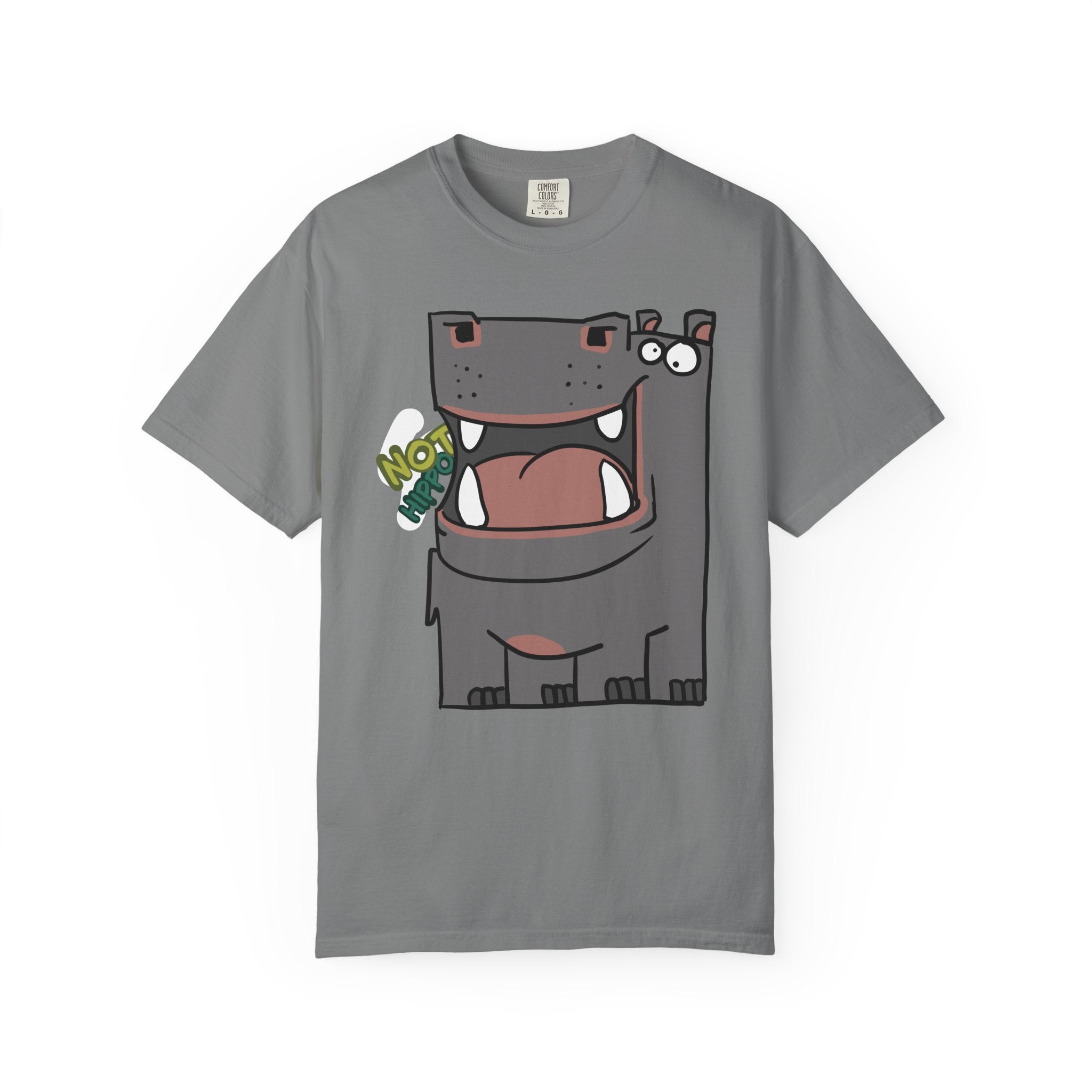 Hippo T‑Shirt — Cute Cartoon "Not Hippo" Unisex T-shirt
