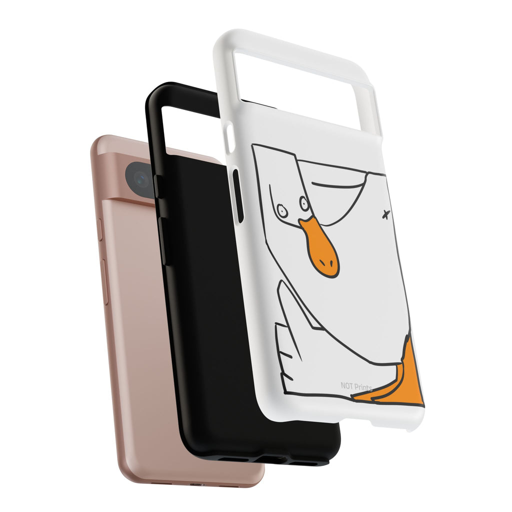 Duck Phone Case – Cute Cartoon Duck Tough Phone Cover