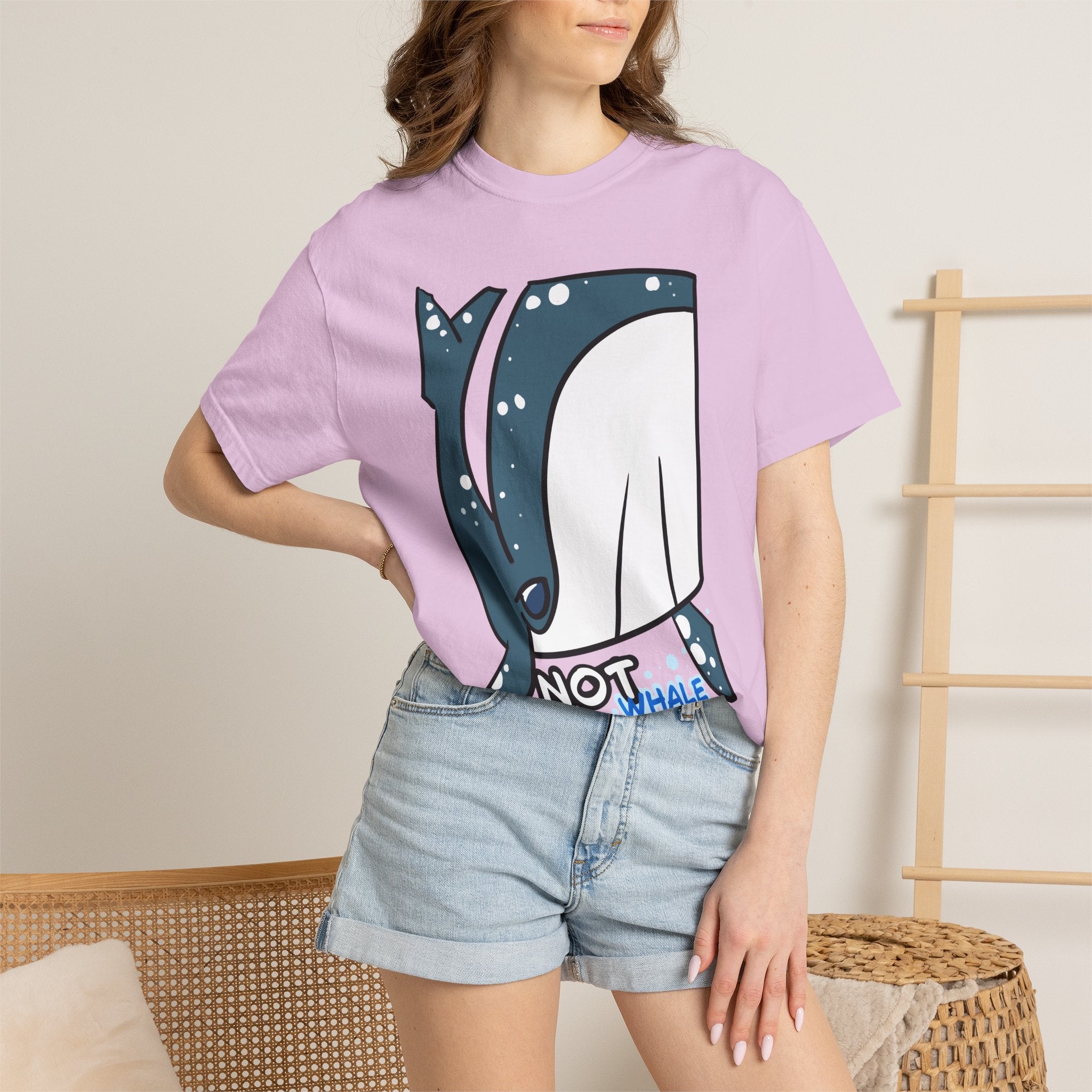 Whale T-Shirt — Cute Cartoon "Not Whale" Unisex T-shirt