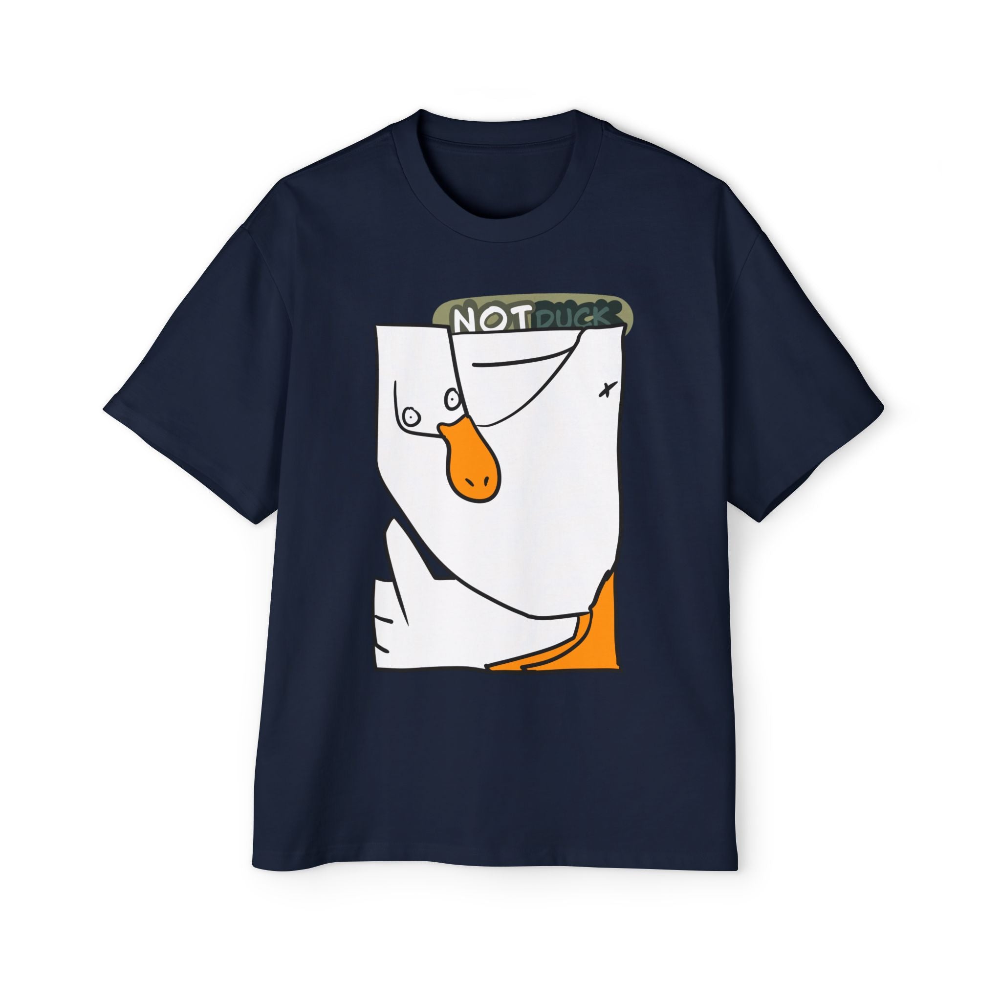 Duck T-shirt — Not Duck Tee | Cute Cartoon Duck
