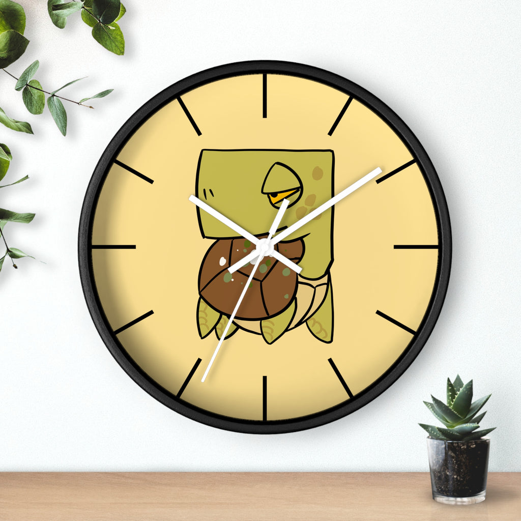 Turtle Wall Clock — Cute Cartoon Sea Turtle Clock for Kids’ Room & Beach Decor