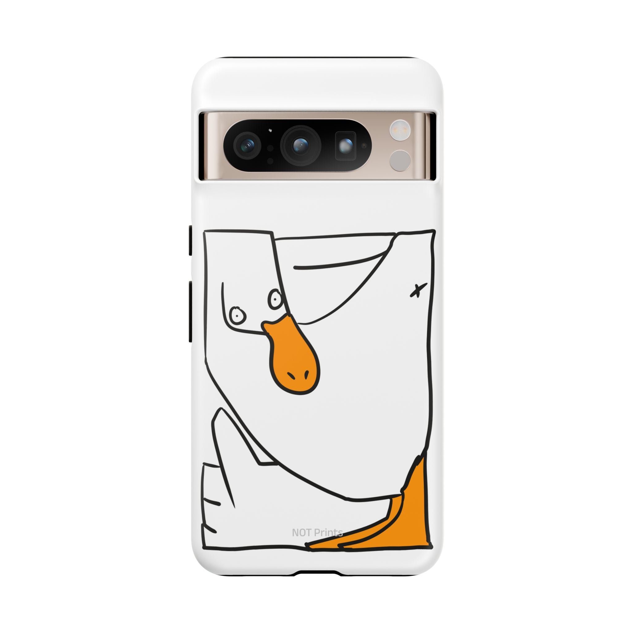 Duck Phone Case – Cute Cartoon Duck Tough Phone Cover